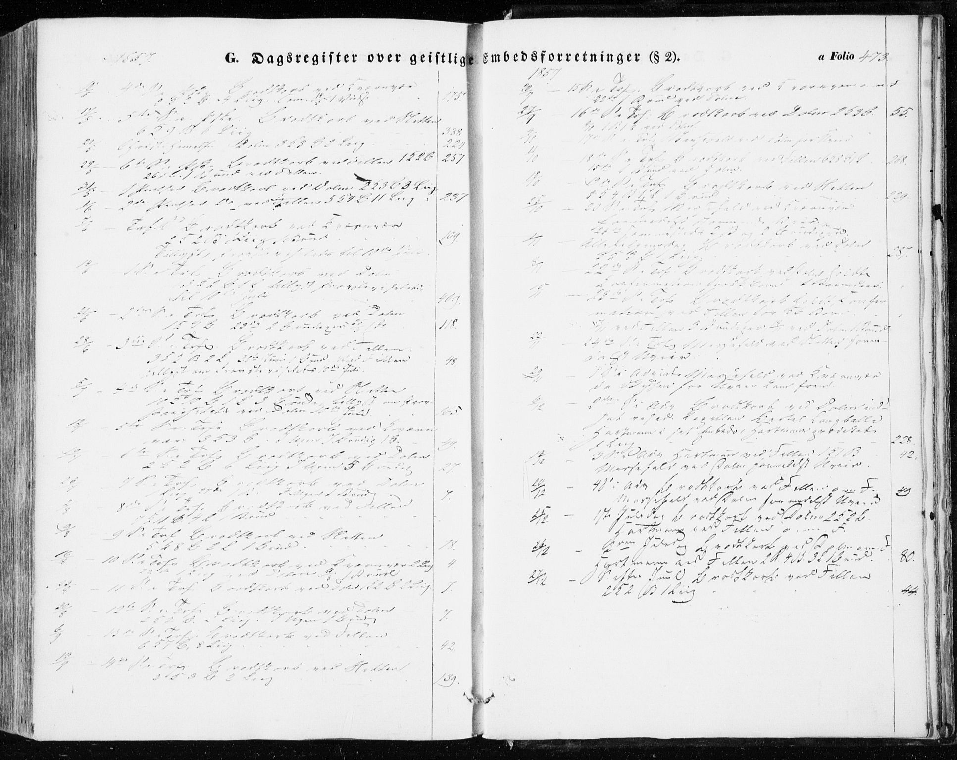 Ministerialprotokoller, klokkerbøker og fødselsregistre - Sør-Trøndelag, SAT/A-1456/634/L0530: Parish register (official) no. 634A06, 1852-1860, p. 473