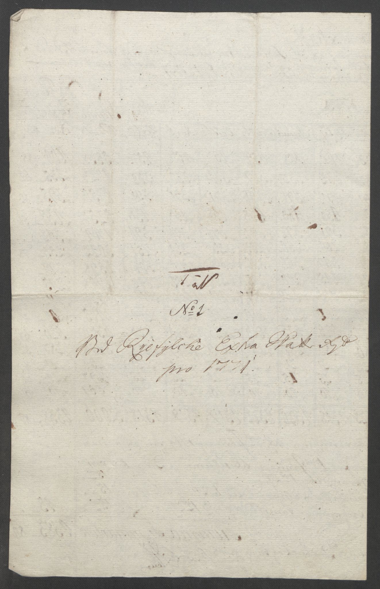 Rentekammeret inntil 1814, Reviderte regnskaper, Fogderegnskap, RA/EA-4092/R47/L2972: Ekstraskatten Ryfylke, 1762-1780, p. 273