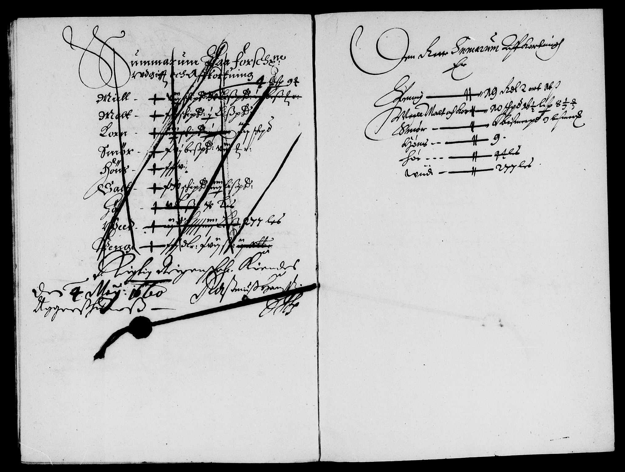 Rentekammeret inntil 1814, Reviderte regnskaper, Lensregnskaper, AV/RA-EA-5023/R/Rb/Rba/L0251: Akershus len, 1659-1660