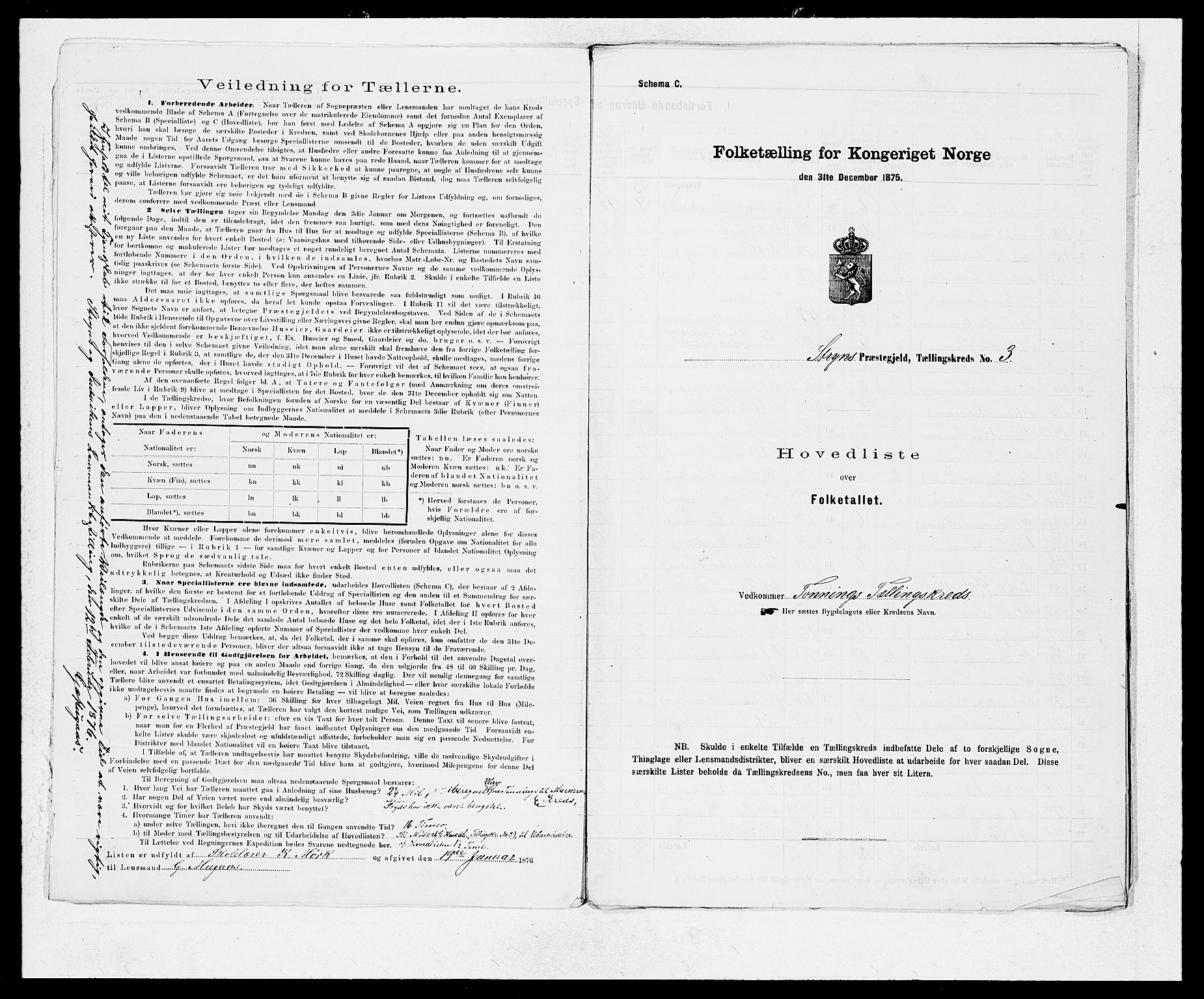 SAB, 1875 Census for 1448P Stryn, 1875, p. 6