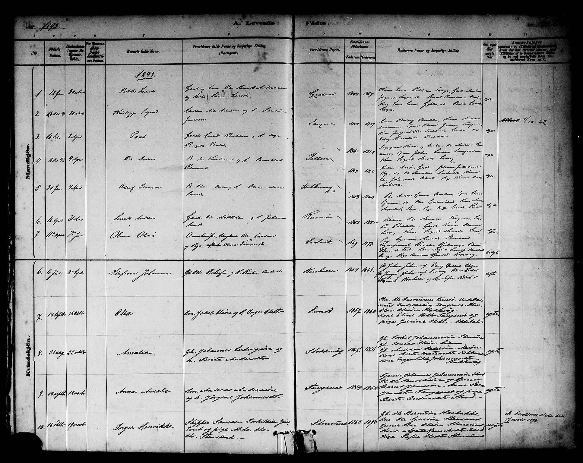 Solund sokneprestembete, SAB/A-81401: Parish register (official) no. A 1, 1881-1902, p. 27