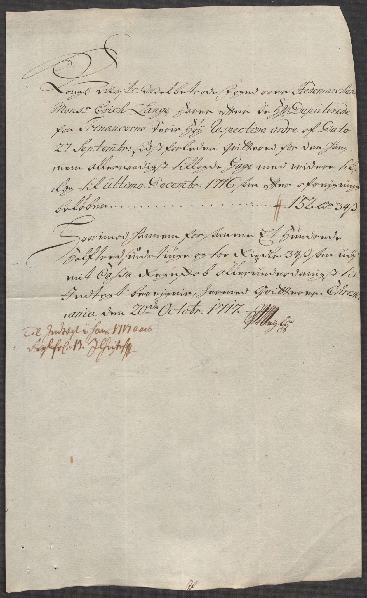 Rentekammeret inntil 1814, Reviderte regnskaper, Fogderegnskap, RA/EA-4092/R16/L1056: Fogderegnskap Hedmark, 1717, p. 410