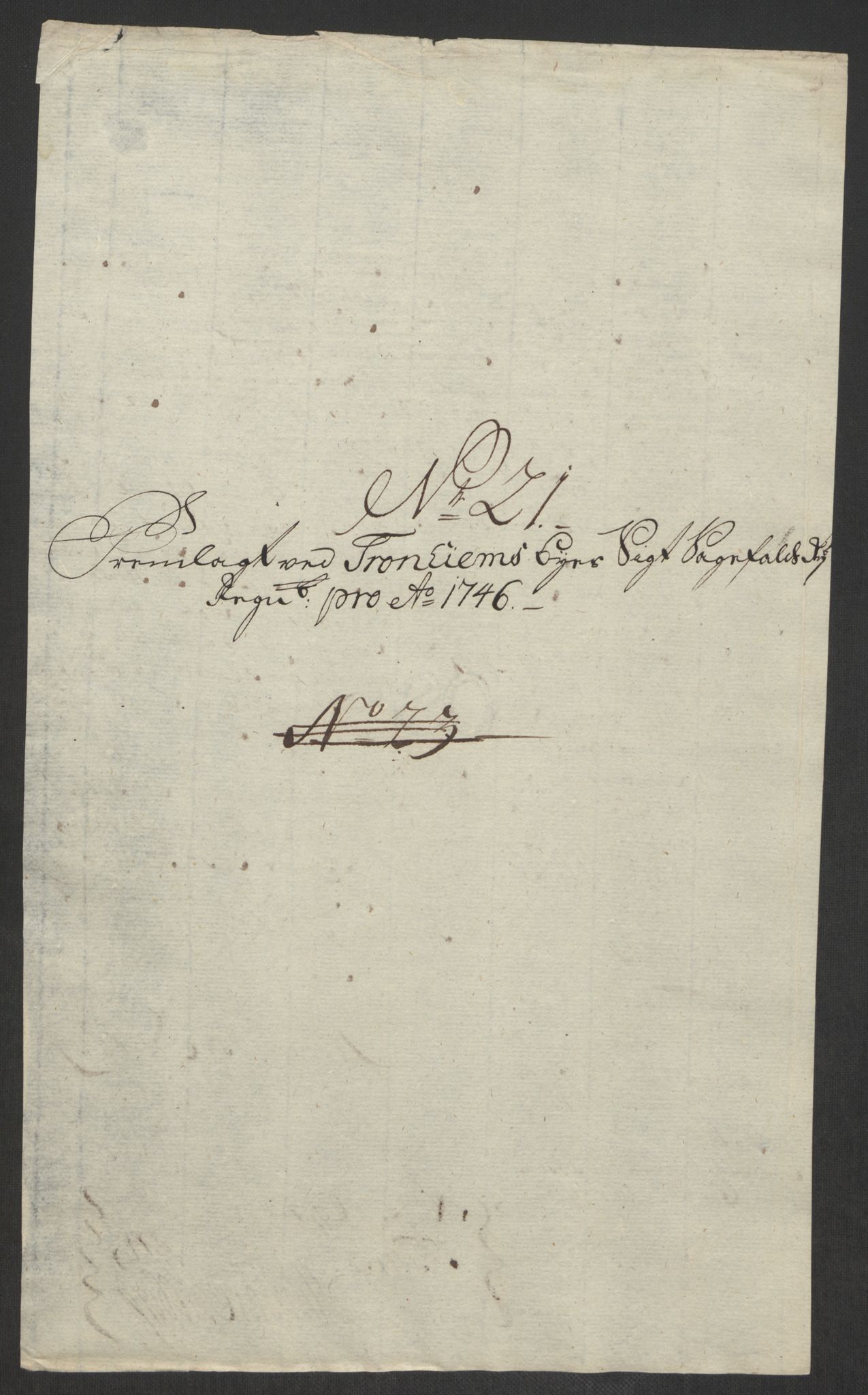 Rentekammeret inntil 1814, Reviderte regnskaper, Byregnskaper, RA/EA-4066/R/Rs/L0541: [S22] Sikt og sakefall, 1743-1746, p. 359