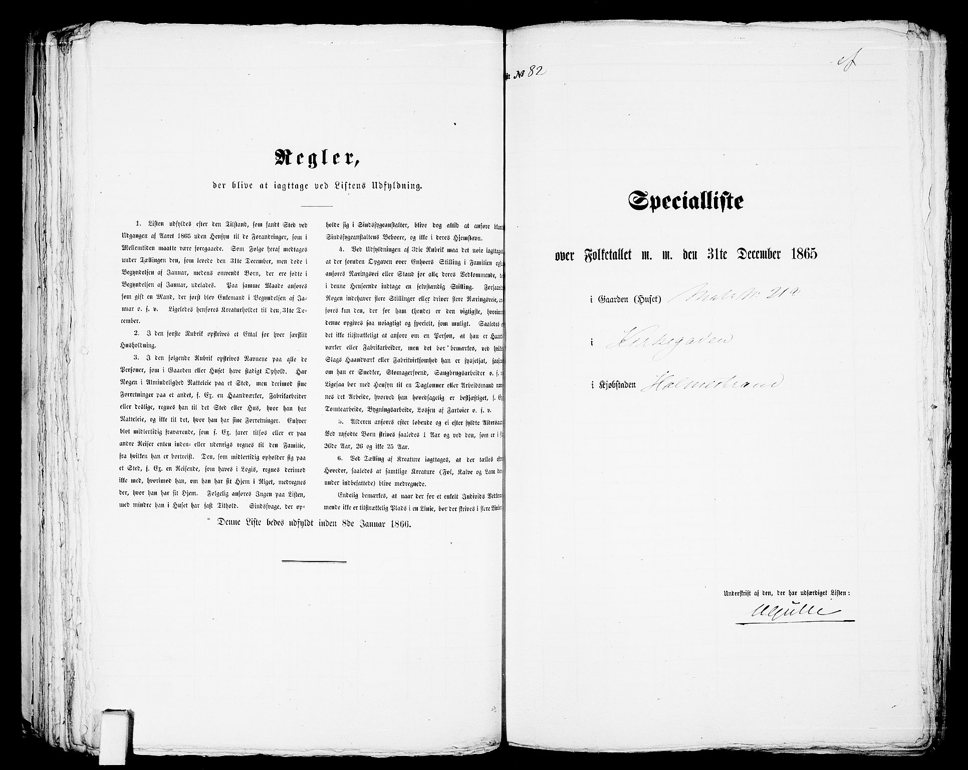 RA, 1865 census for Botne/Holmestrand, 1865, p. 171