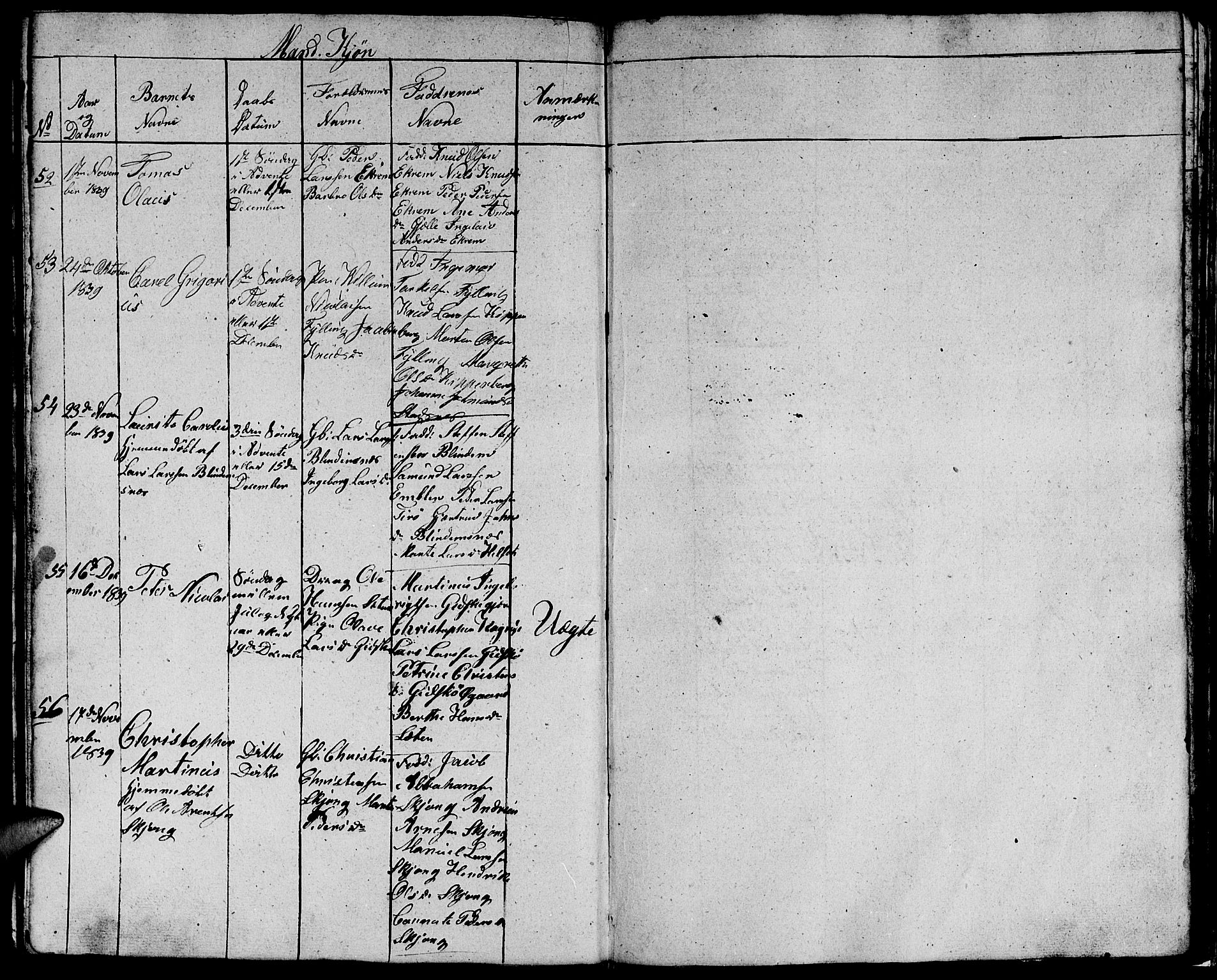 Ministerialprotokoller, klokkerbøker og fødselsregistre - Møre og Romsdal, AV/SAT-A-1454/528/L0425: Parish register (copy) no. 528C06, 1827-1840