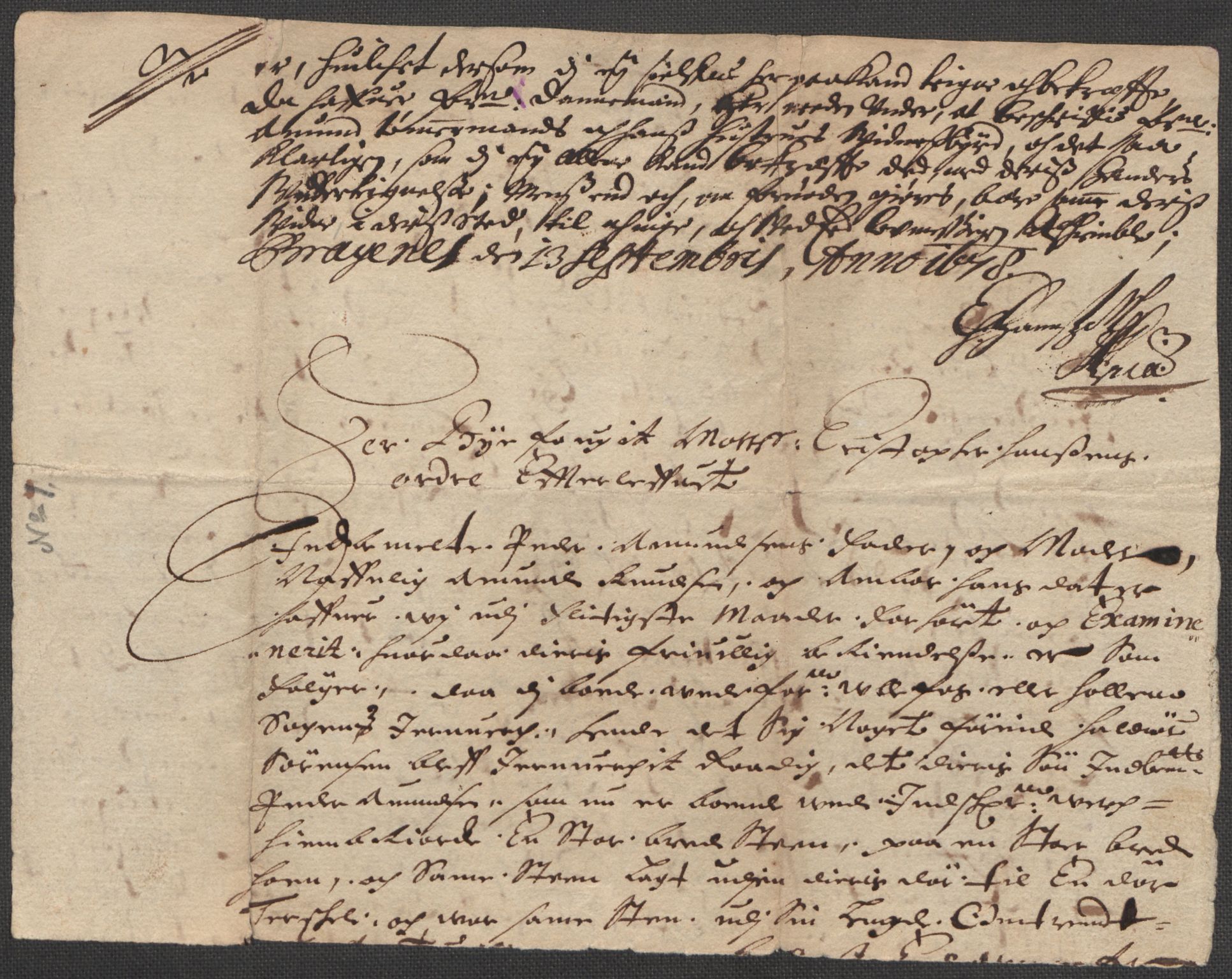 Riksarkivets diplomsamling, RA/EA-5965/F15/L0026: Prestearkiv - Telemark, 1575-1838, p. 98