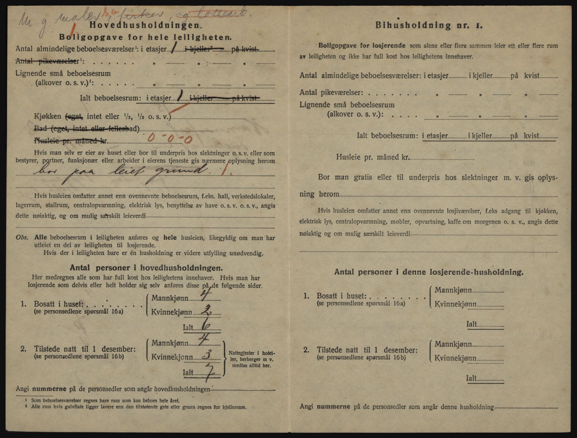 SATØ, 1920 census for Hammerfest, 1920, p. 1933