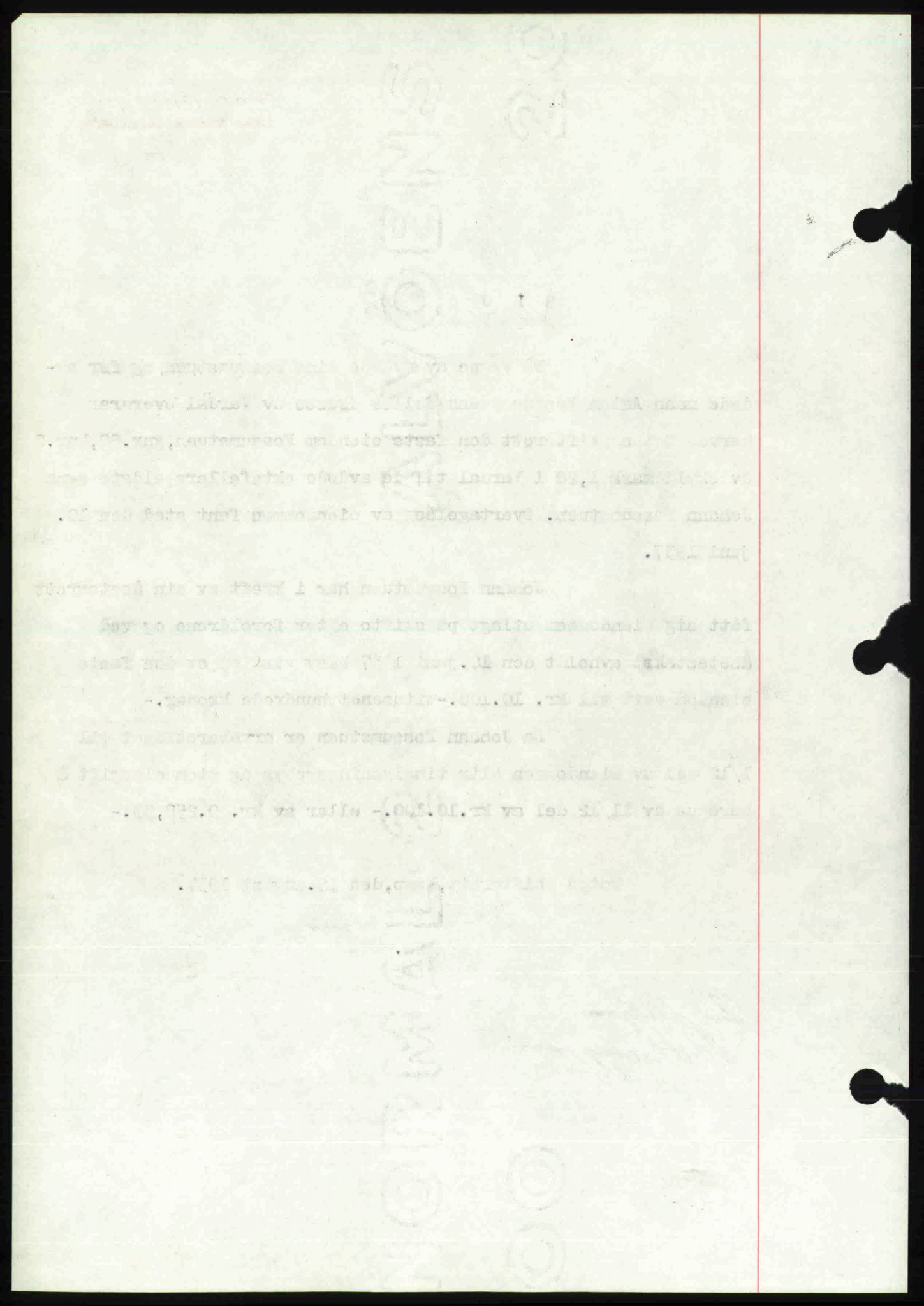 Toten tingrett, SAH/TING-006/H/Hb/Hbc/L0003: Mortgage book no. Hbc-03, 1937-1938, Diary no: : 1975/1937