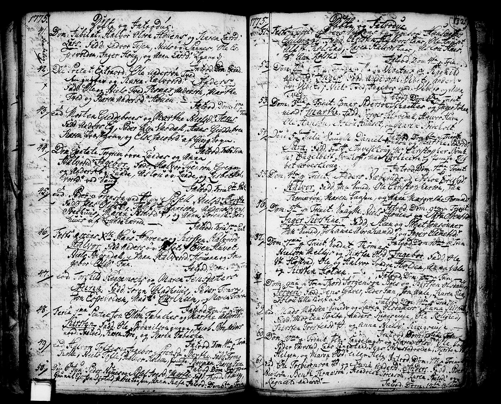 Holla kirkebøker, AV/SAKO-A-272/F/Fa/L0001: Parish register (official) no. 1, 1717-1779, p. 132