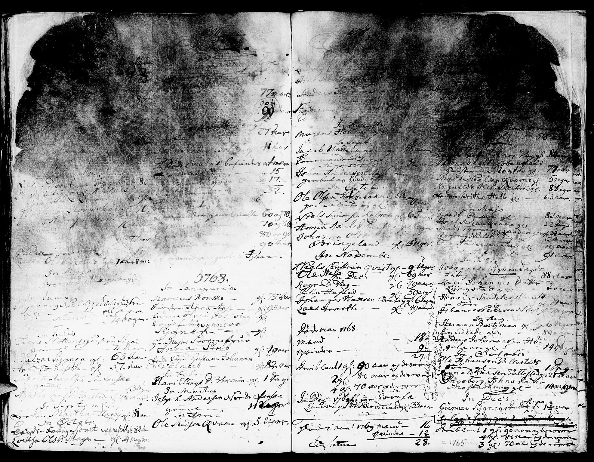 Gaular sokneprestembete, AV/SAB-A-80001/H/Haa: Parish register (official) no. A 1, 1755-1785, p. 165