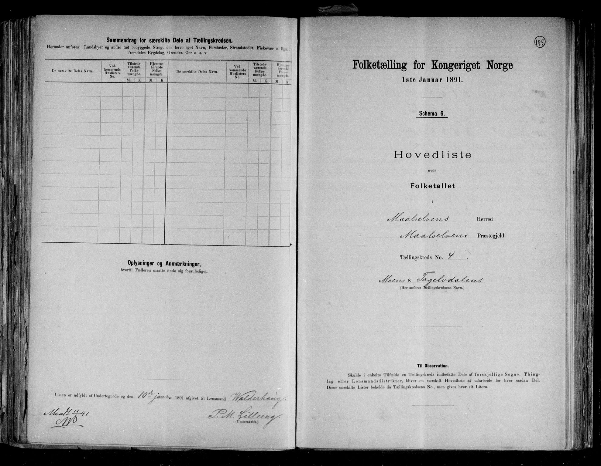 RA, 1891 census for 1924 Målselv, 1891, p. 11