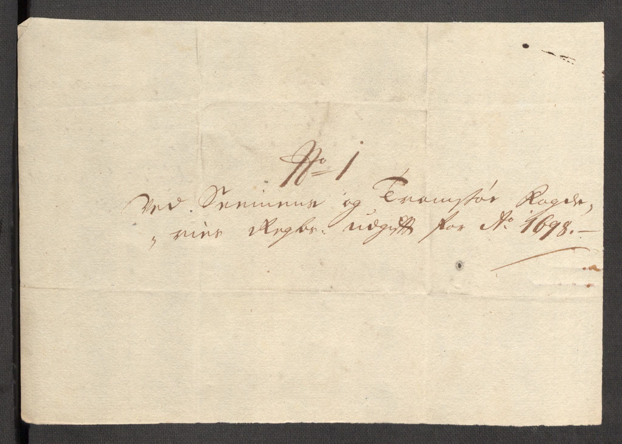 Rentekammeret inntil 1814, Reviderte regnskaper, Fogderegnskap, AV/RA-EA-4092/R68/L4754: Fogderegnskap Senja og Troms, 1697-1699, p. 199