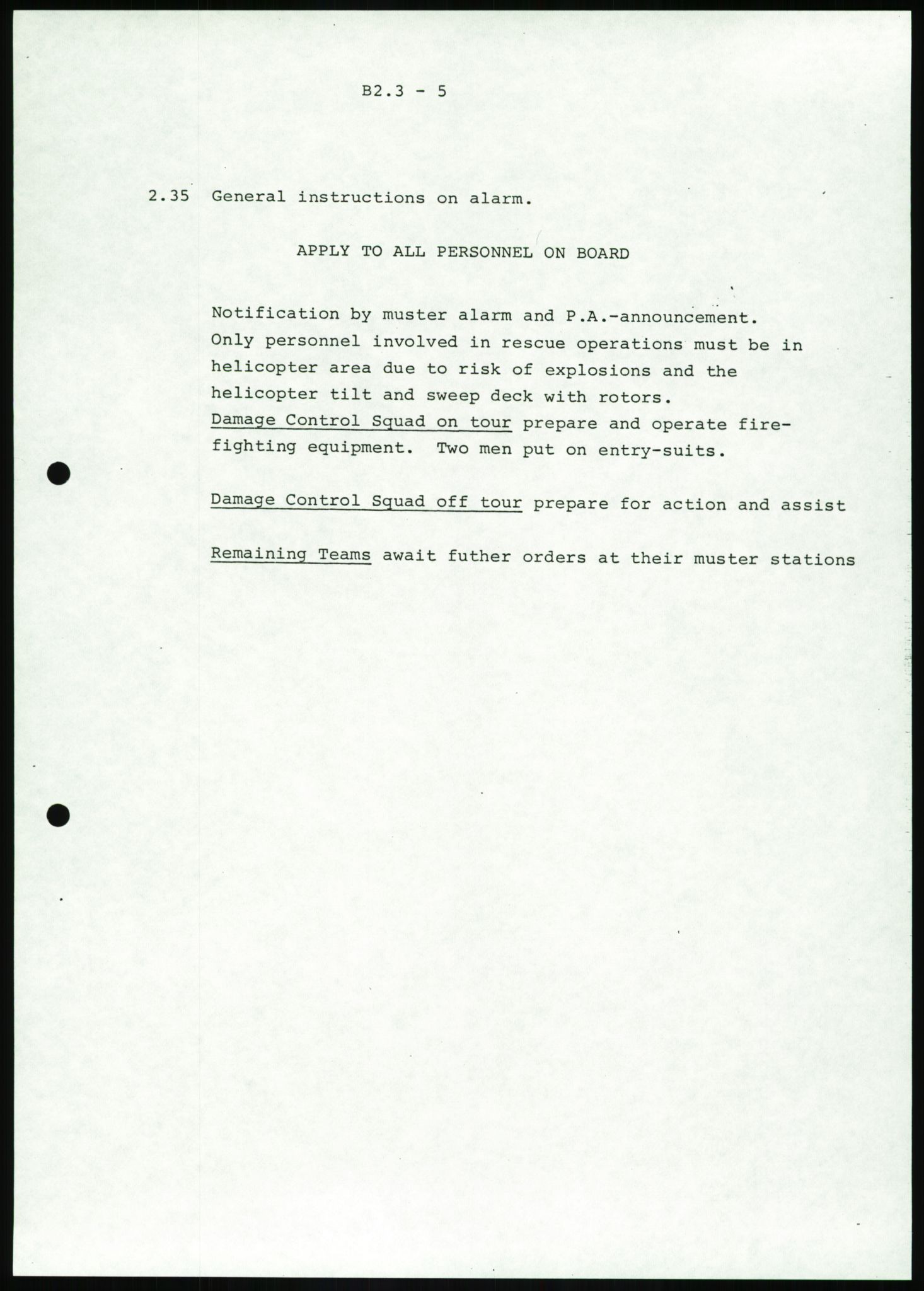 Justisdepartementet, Granskningskommisjonen ved Alexander Kielland-ulykken 27.3.1980, AV/RA-S-1165/D/L0016: O Beredskapsplaner (Doku.liste + O1-O3 av 3), 1980-1981, p. 358