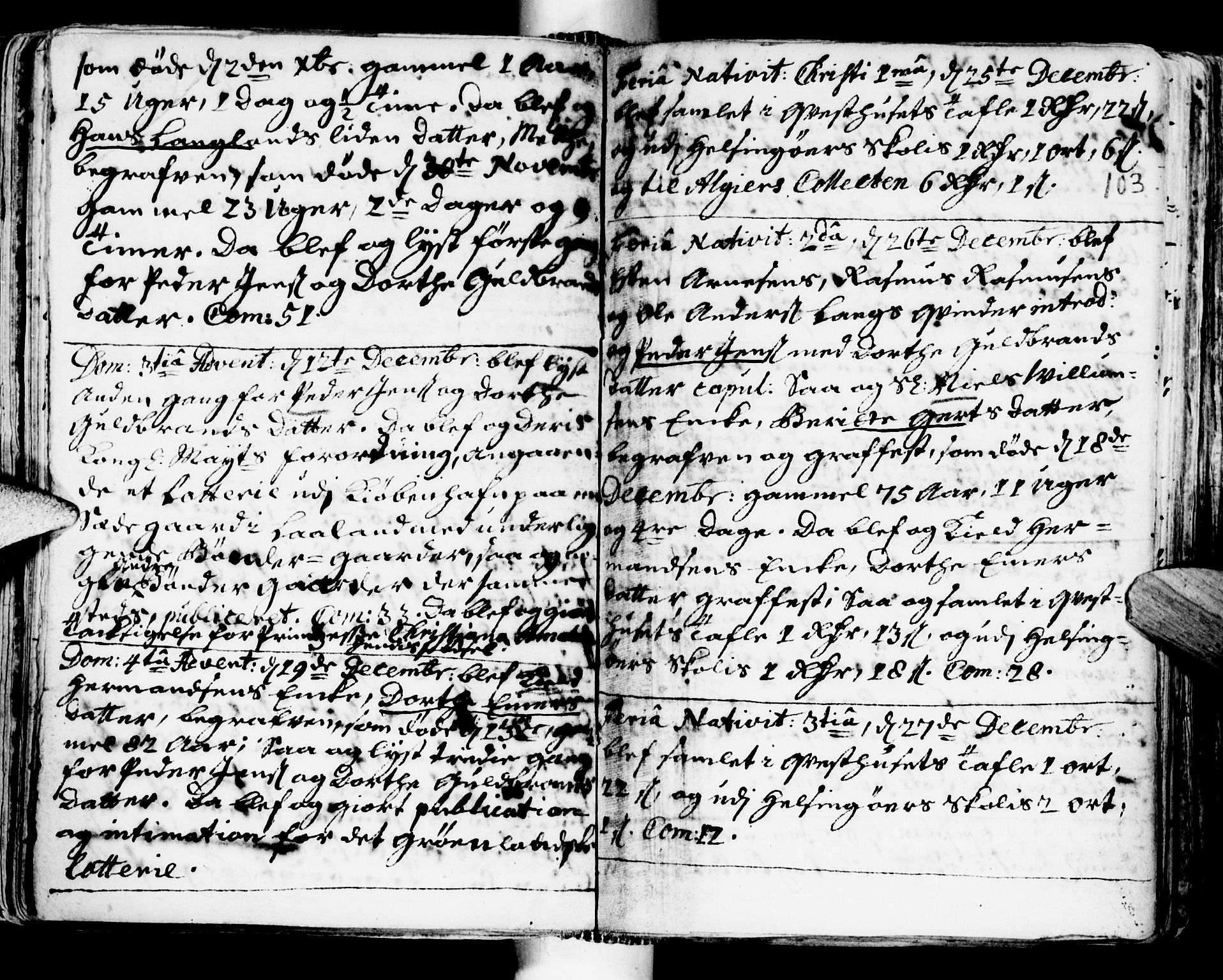 Ministerialprotokoller, klokkerbøker og fødselsregistre - Sør-Trøndelag, AV/SAT-A-1456/681/L0924: Parish register (official) no. 681A02, 1720-1731, p. 102-103