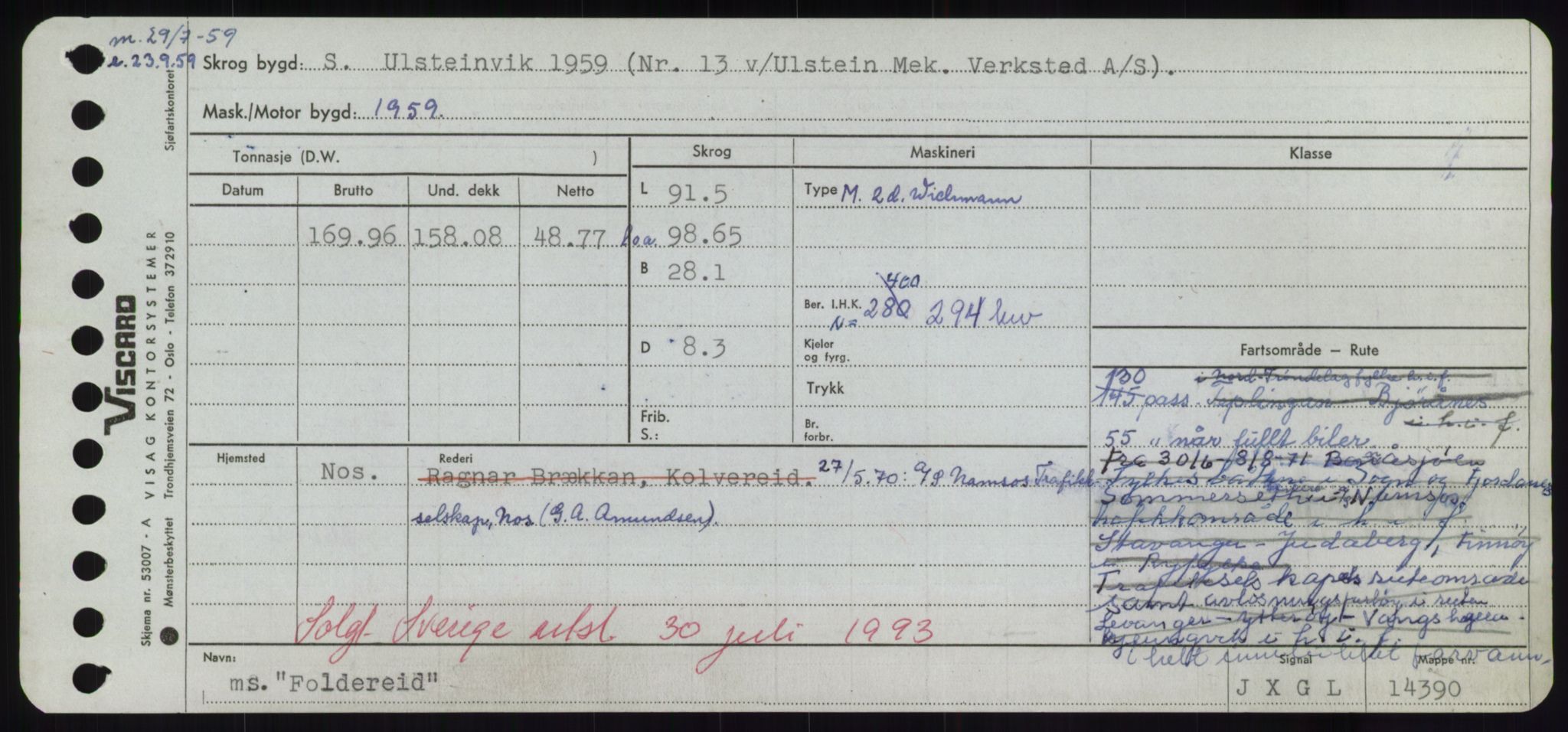 Sjøfartsdirektoratet med forløpere, Skipsmålingen, AV/RA-S-1627/H/Hd/L0011: Fartøy, Fla-Får, p. 125