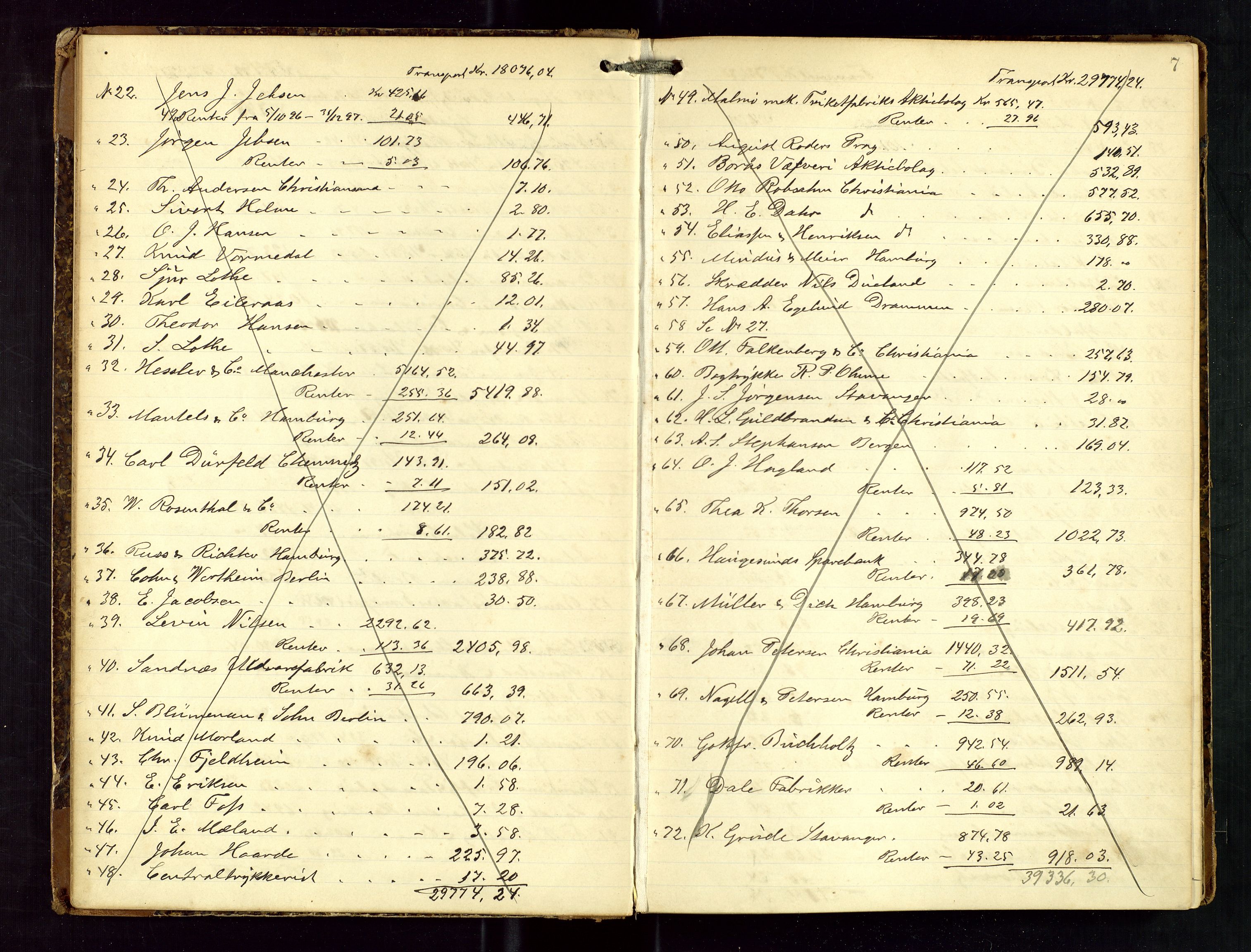 Haugesund tingrett, AV/SAST-A-101415/01/IV/IVD/L0001: Skifteutlodningsprotokoll, med register, 1897-1904, p. 6b-7a