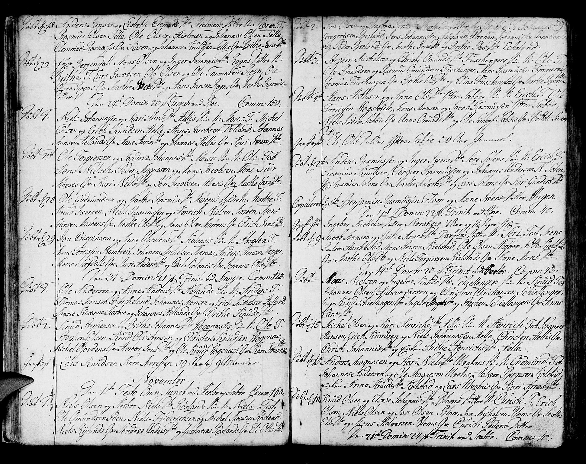 Manger sokneprestembete, SAB/A-76801/H/Haa: Parish register (official) no. A 1, 1759-1791, p. 29