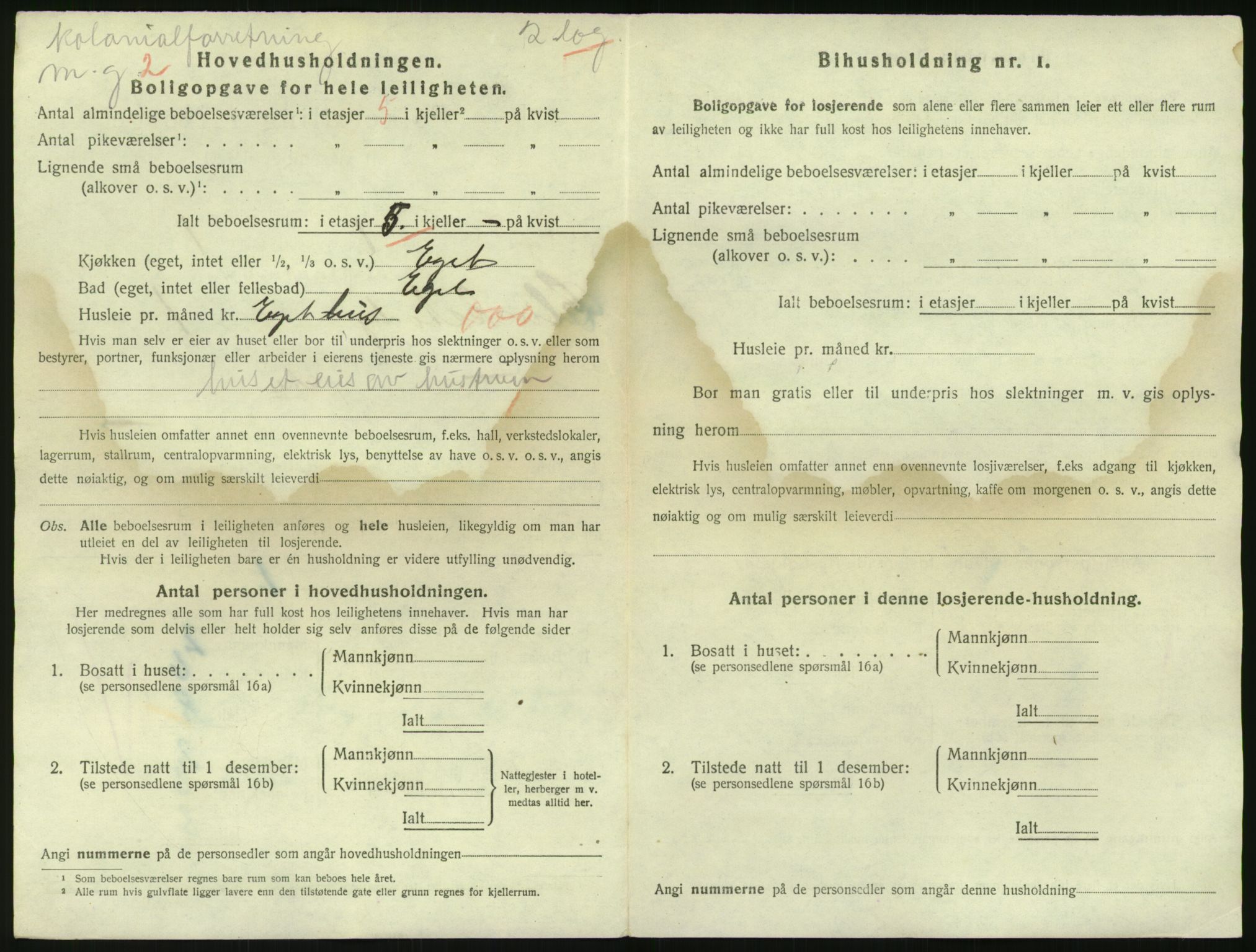 SAO, 1920 census for Kristiania, 1920, p. 29271