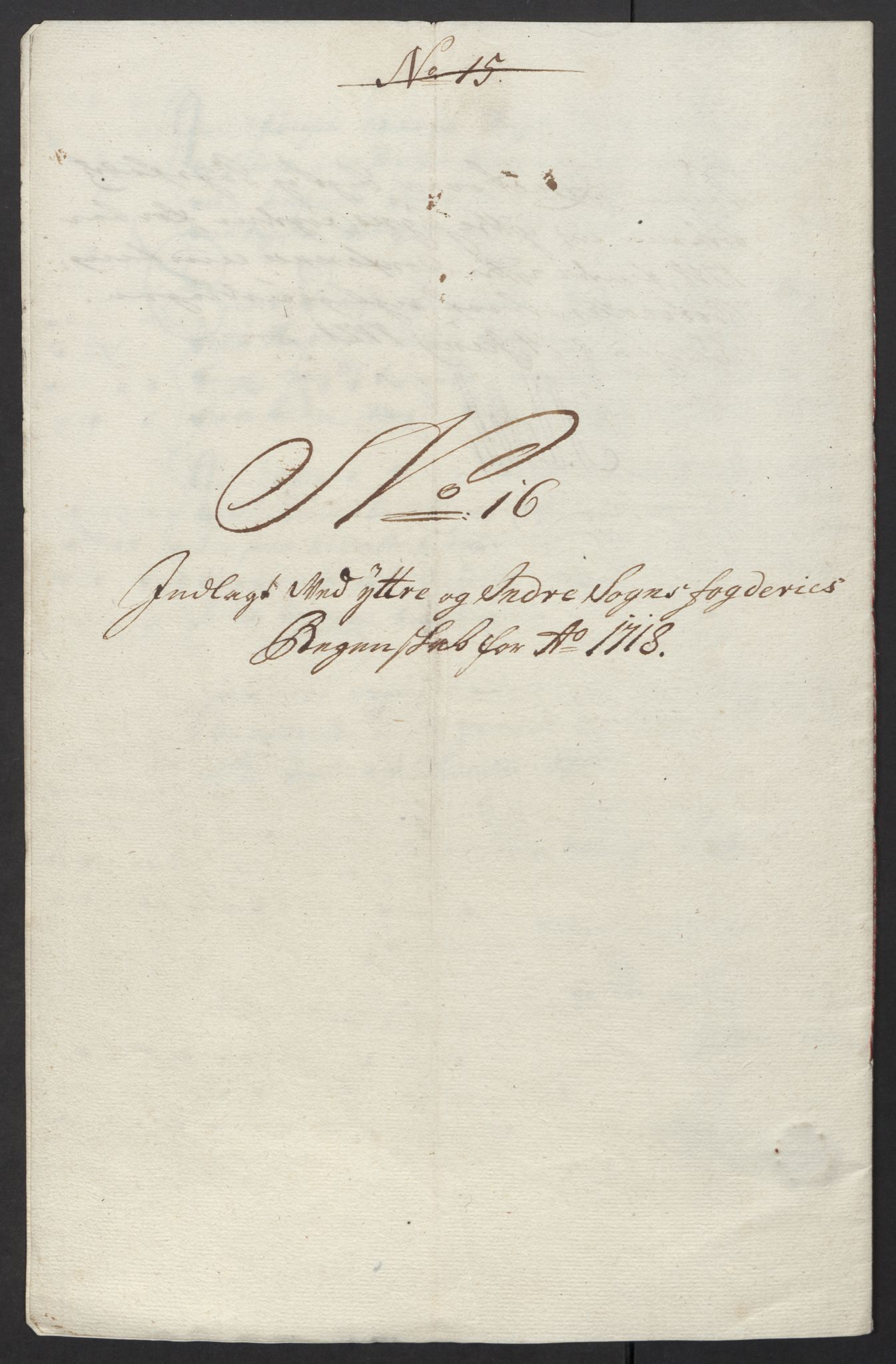 Rentekammeret inntil 1814, Reviderte regnskaper, Fogderegnskap, AV/RA-EA-4092/R52/L3321: Fogderegnskap Sogn, 1717-1718, p. 564