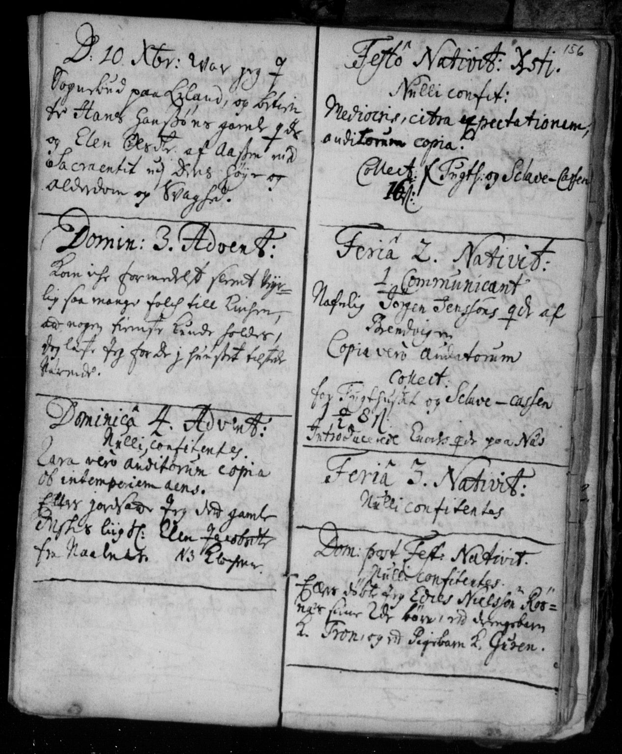 Ministerialprotokoller, klokkerbøker og fødselsregistre - Nordland, AV/SAT-A-1459/859/L0840: Parish register (official) no. 859A00, 1708-1738, p. 156