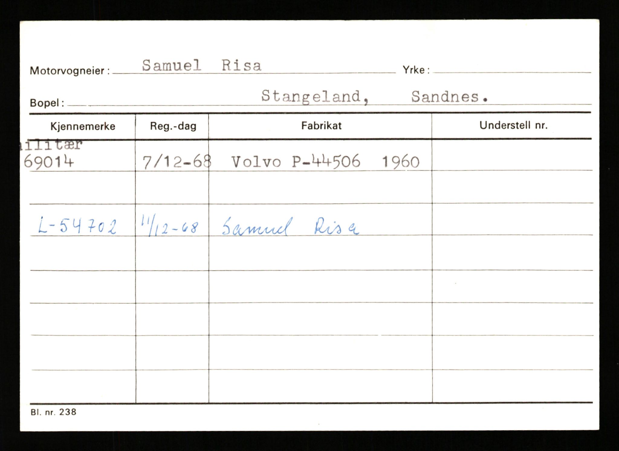 Stavanger trafikkstasjon, AV/SAST-A-101942/0/G/L0008: Registreringsnummer: 67519 - 84533, 1930-1971, p. 153