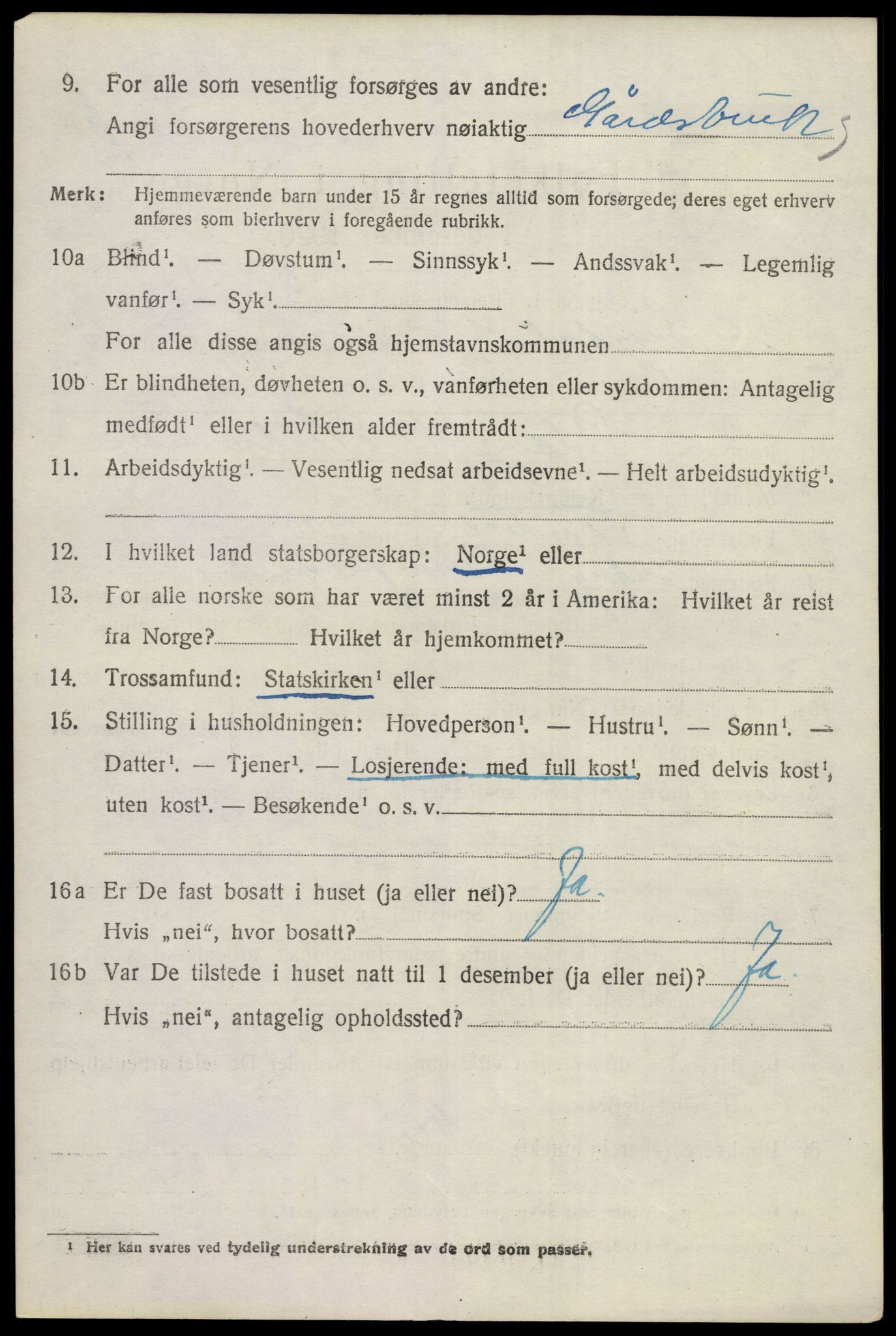 SAKO, 1920 census for Sigdal, 1920, p. 8923