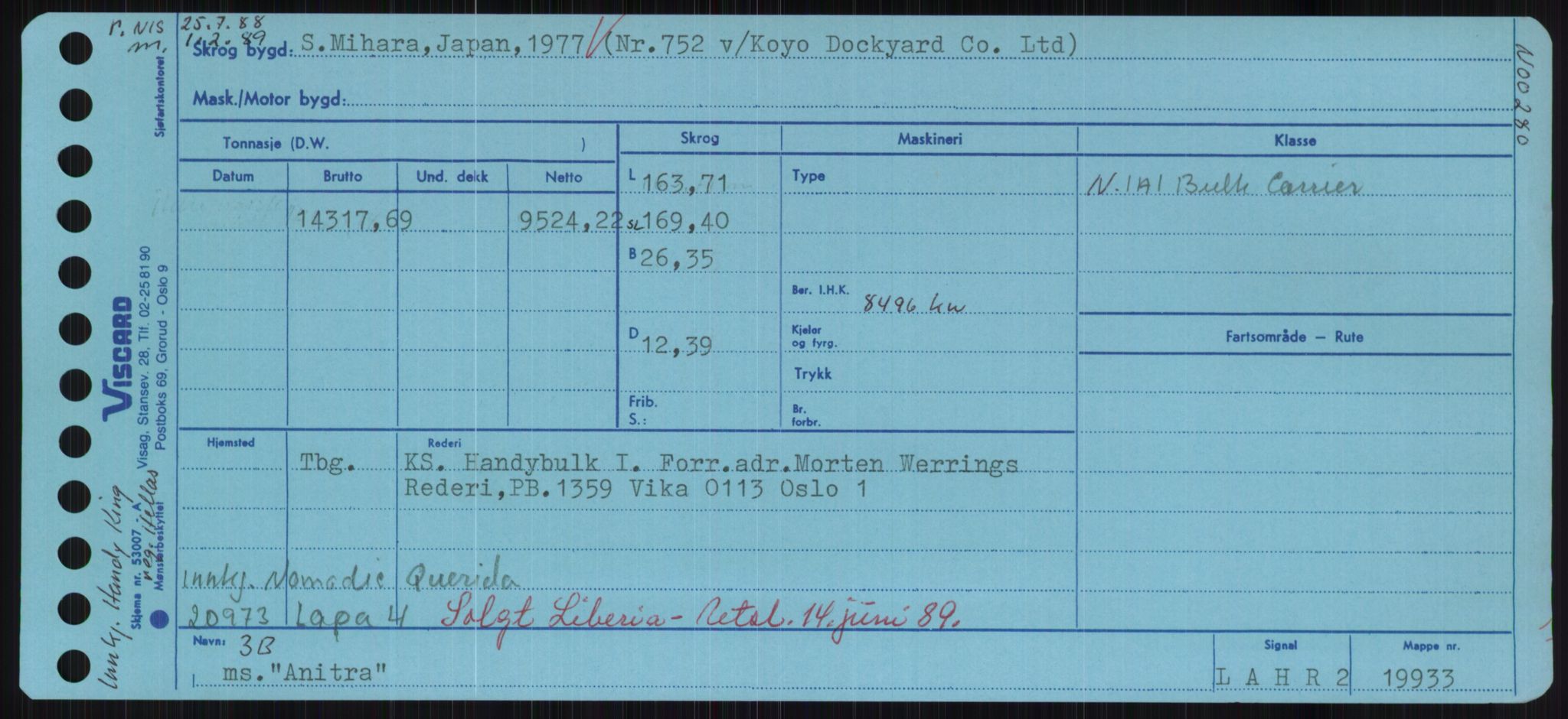 Sjøfartsdirektoratet med forløpere, Skipsmålingen, AV/RA-S-1627/H/Hd/L0001: Fartøy, A-Anv, p. 635