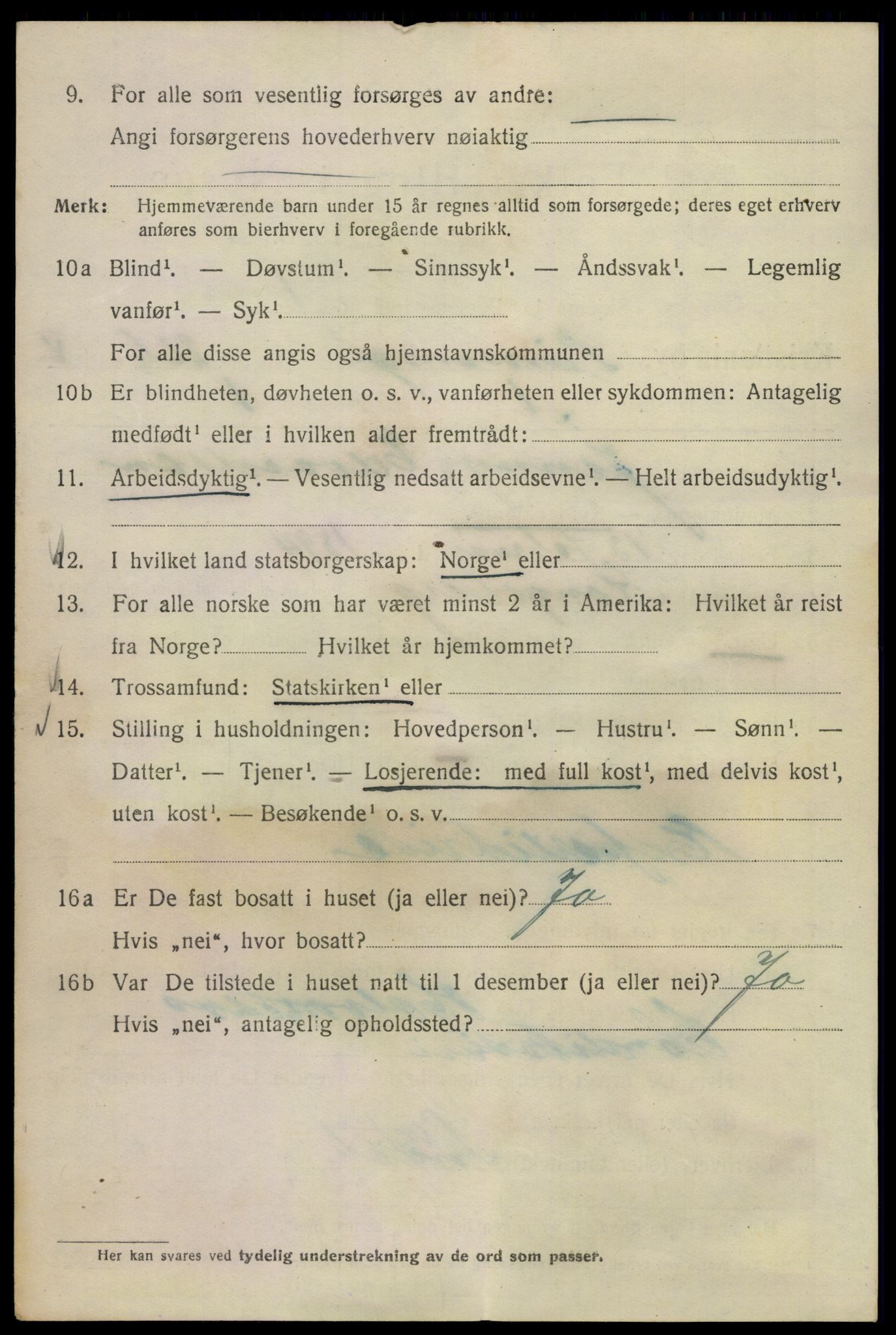 SAO, 1920 census for Kristiania, 1920, p. 458712