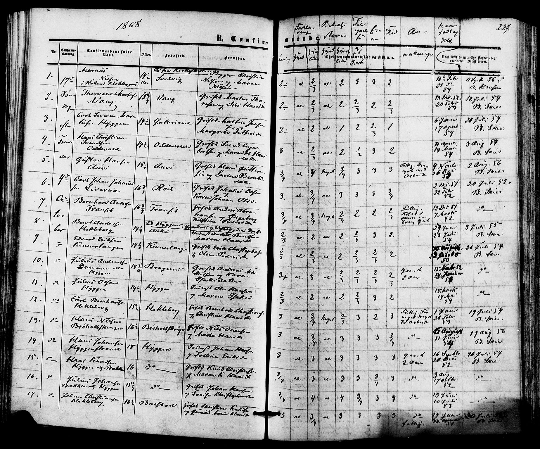 Røyken kirkebøker, AV/SAKO-A-241/F/Fa/L0006: Parish register (official) no. 6, 1857-1875