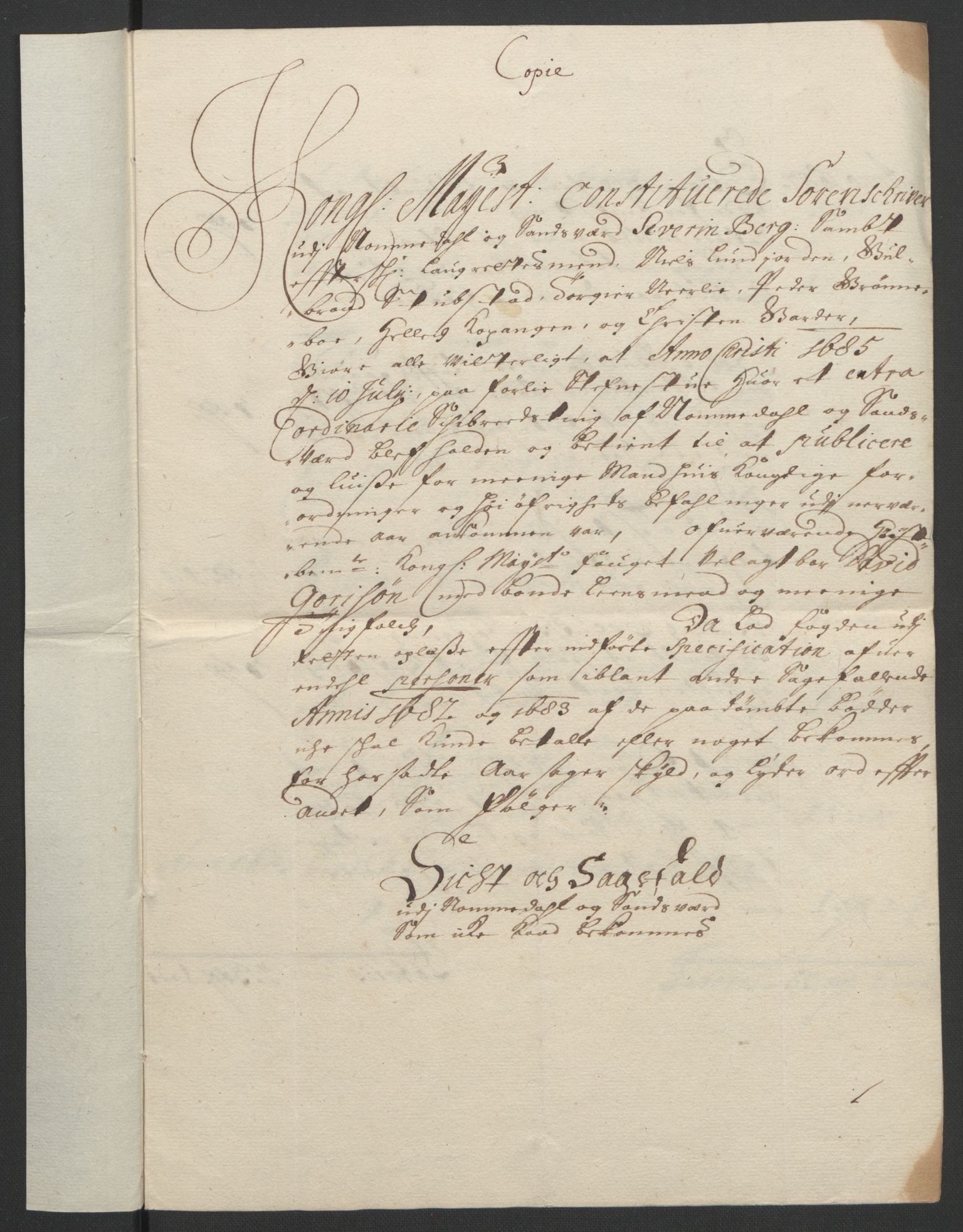 Rentekammeret inntil 1814, Reviderte regnskaper, Fogderegnskap, AV/RA-EA-4092/R24/L1572: Fogderegnskap Numedal og Sandsvær, 1679-1686, p. 234