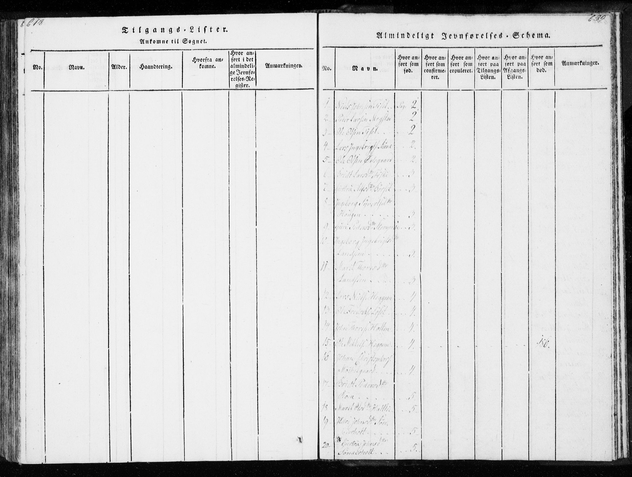 Ministerialprotokoller, klokkerbøker og fødselsregistre - Møre og Romsdal, SAT/A-1454/595/L1041: Parish register (official) no. 595A03, 1819-1829, p. 638-639