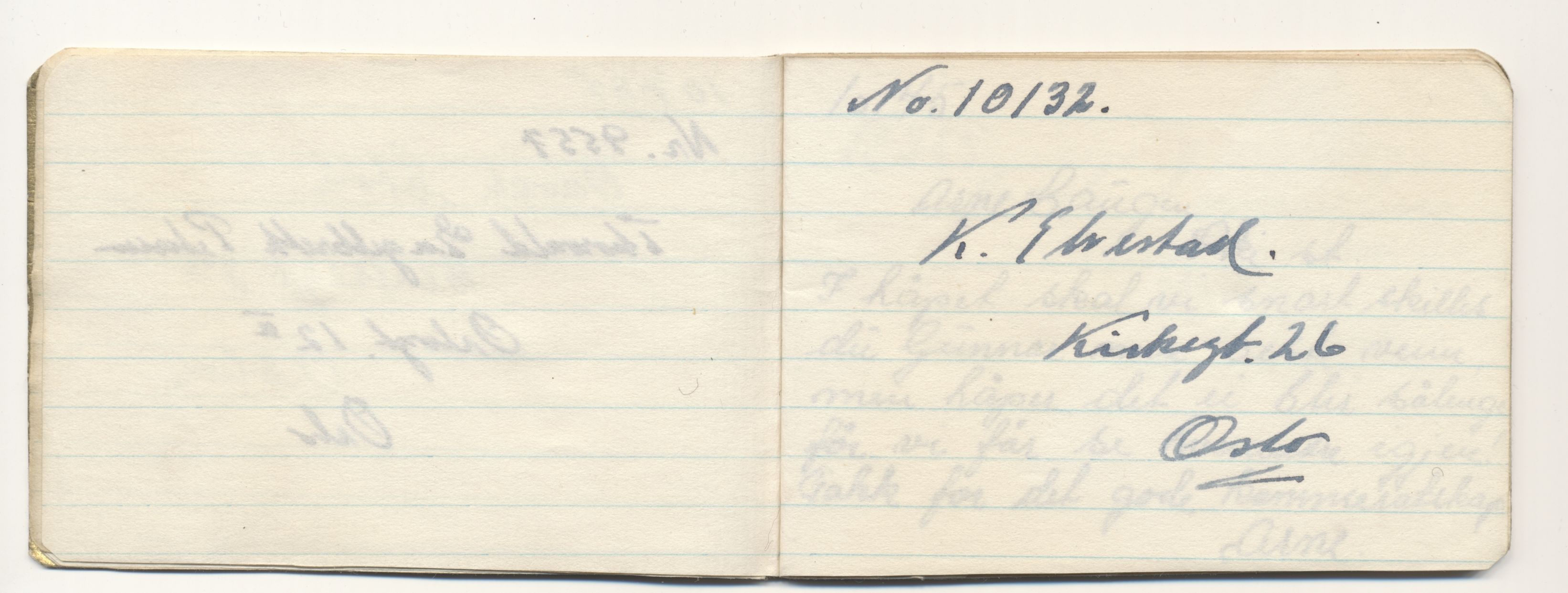 Falstadsenteret, dokumentsamling, FSM/A-001/F/L0494: Fredriksen, Ragna (f. 1922) og Gunnar (f. 1921), 1944-1945