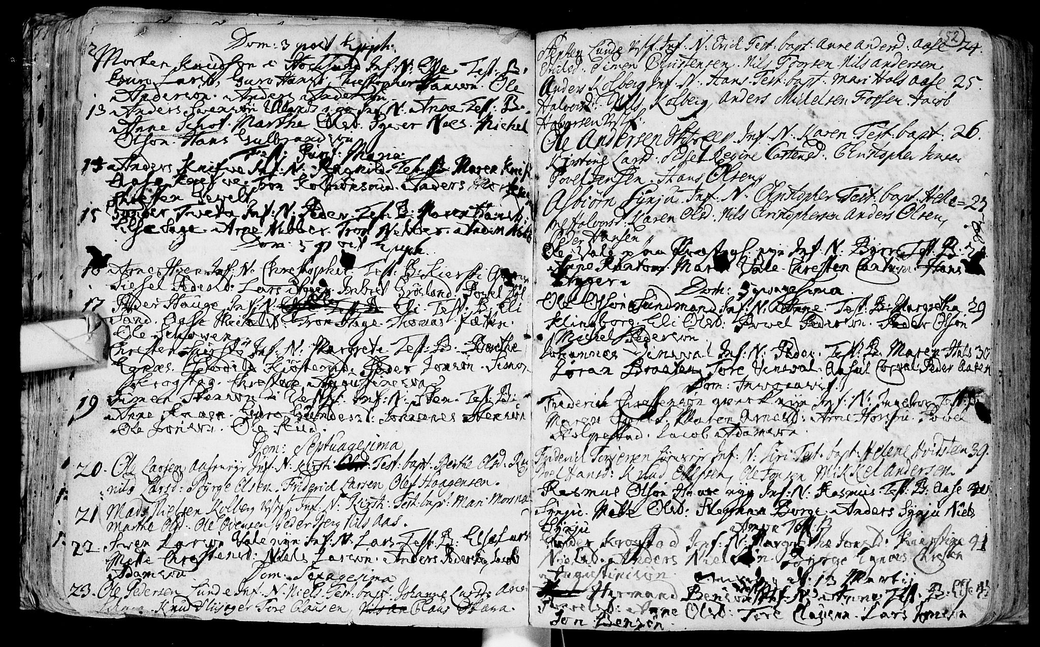 Eiker kirkebøker, AV/SAKO-A-4/F/Fa/L0003: Parish register (official) no. I 3, 1724-1753, p. 52