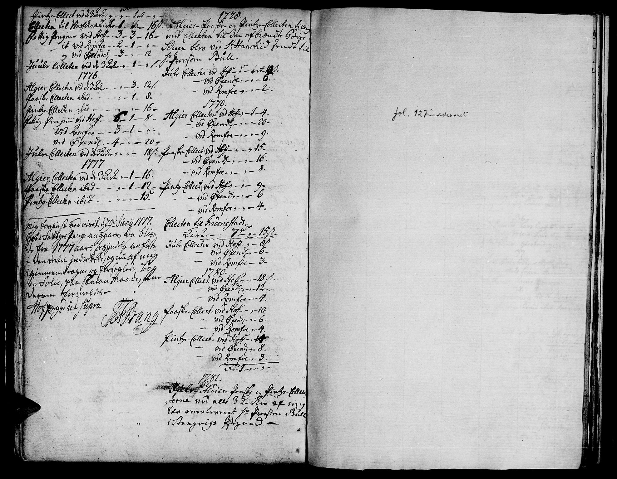 Ministerialprotokoller, klokkerbøker og fødselsregistre - Møre og Romsdal, AV/SAT-A-1454/590/L1007: Parish register (official) no. 590A01, 1752-1793, p. 127