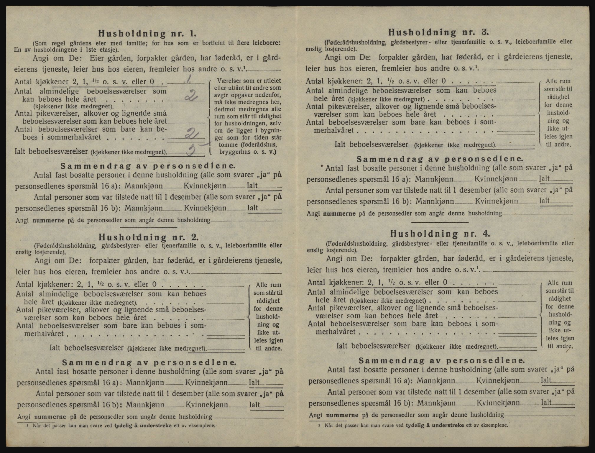 SATØ, 1920 census for Sørfjord, 1920, p. 16