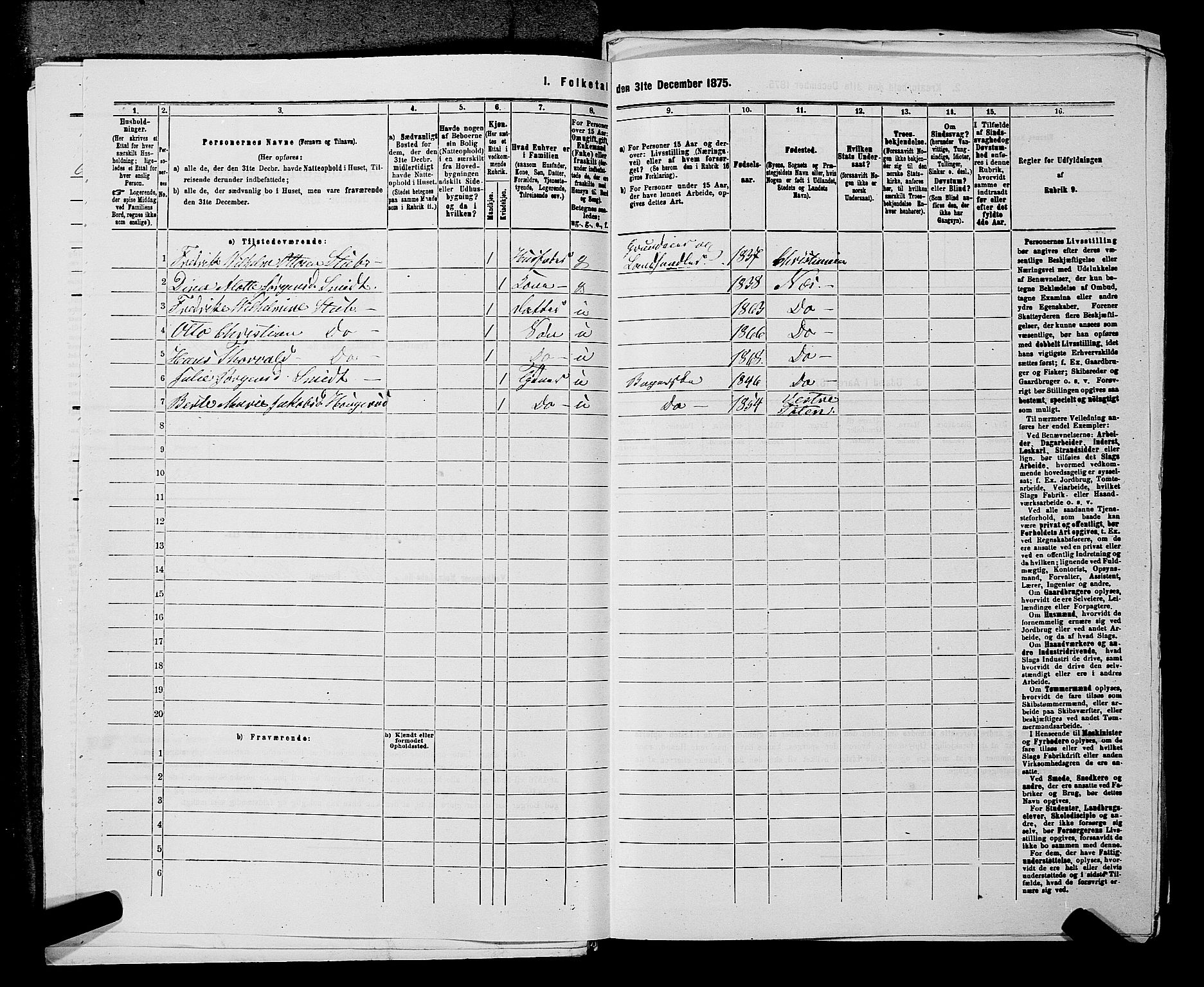 RA, 1875 census for 0236P Nes, 1875, p. 938