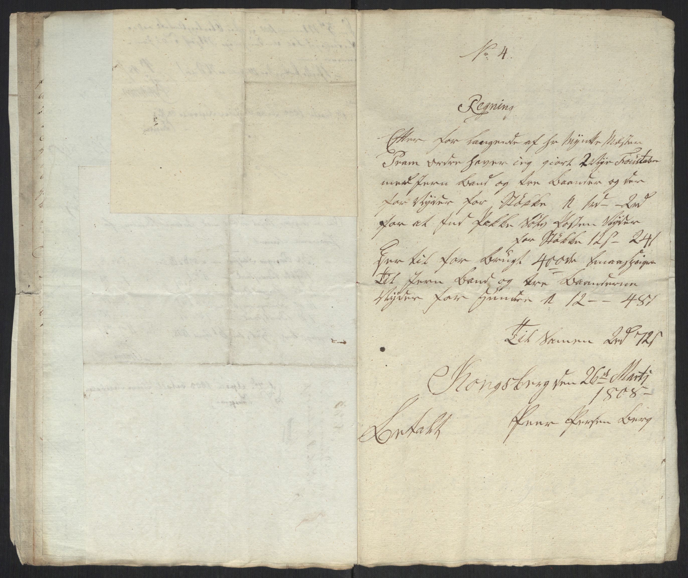 Rentekammeret inntil 1814, Realistisk ordnet avdeling, AV/RA-EA-4070/Oa/L0008: [Y6]: Embetsbrev til myntmesteren på Kongsberg (1797-1806 og 1808-1813), 1797-1813, p. 294