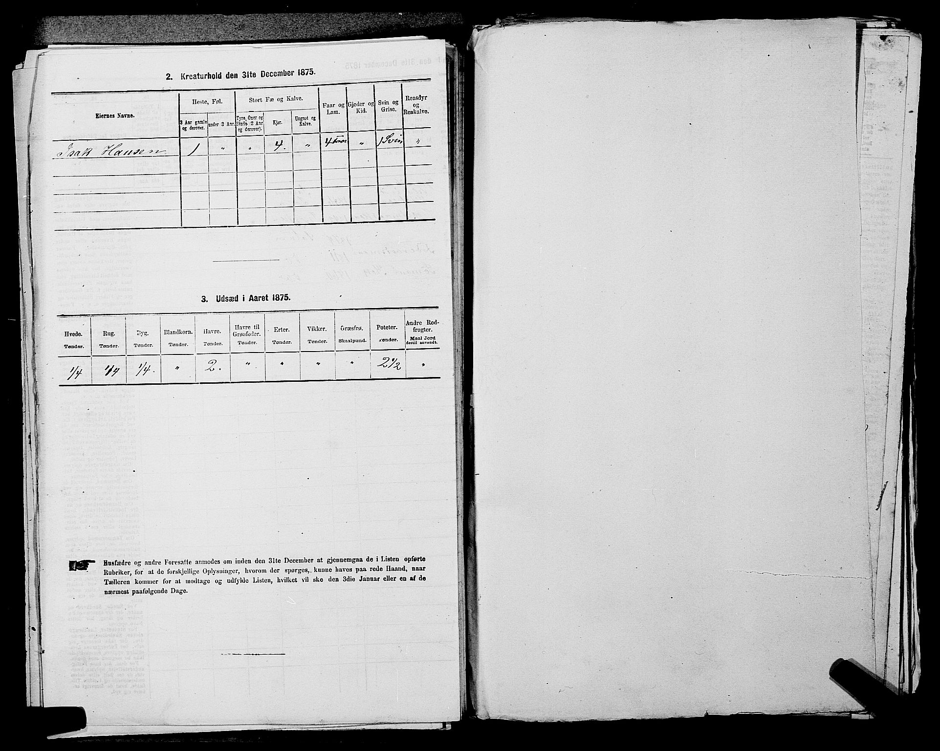 SAKO, 1875 census for 0818P Solum, 1875, p. 1271