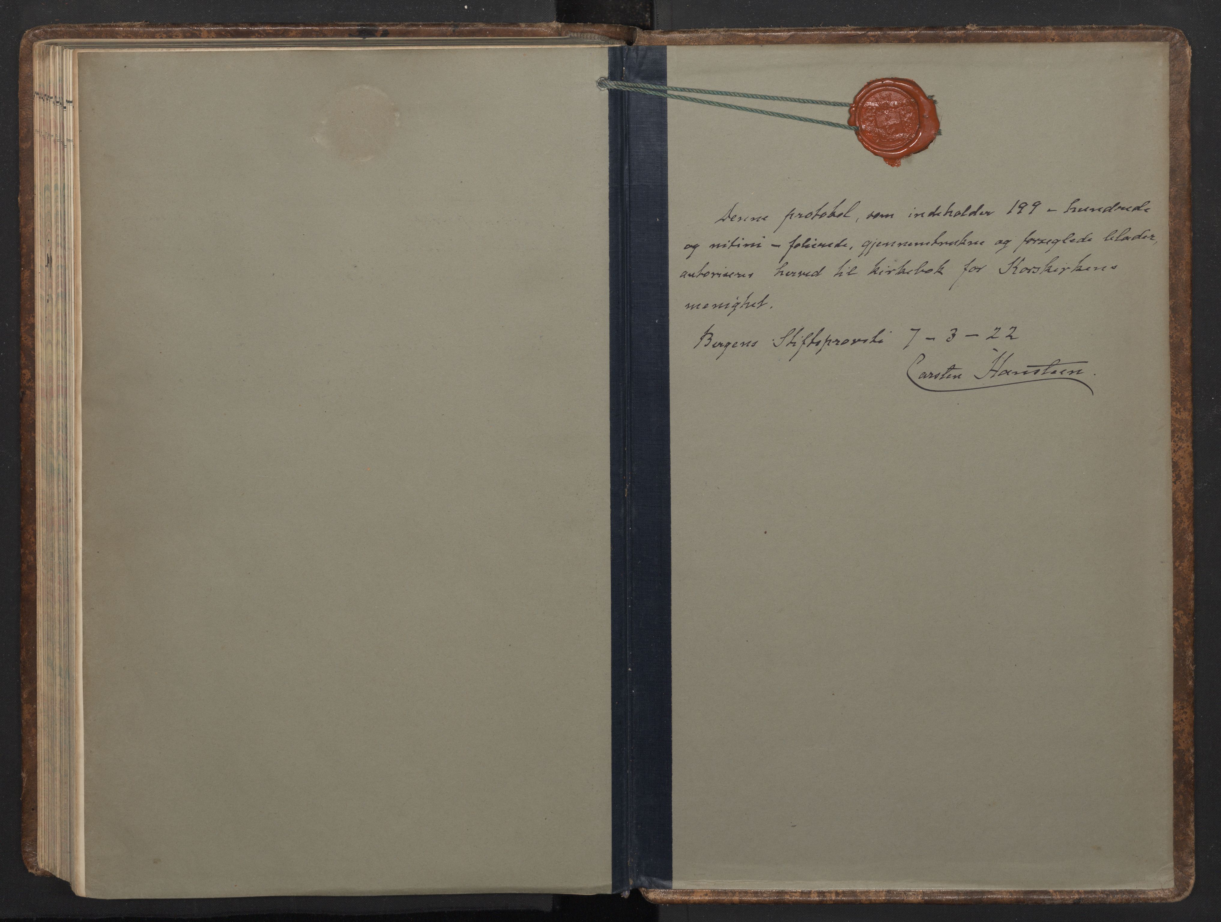 Korskirken sokneprestembete, SAB/A-76101/H/Haa/L0032: Parish register (official) no. C 8, 1921-1948