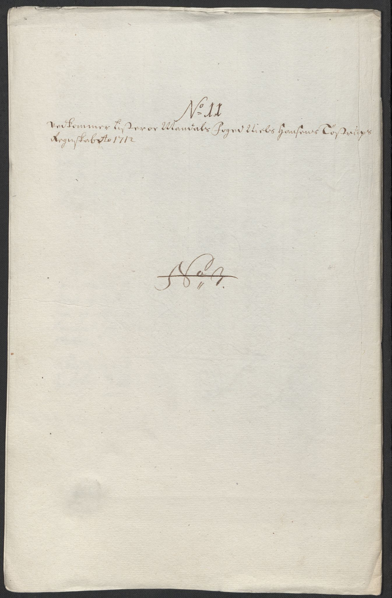 Rentekammeret inntil 1814, Reviderte regnskaper, Fogderegnskap, RA/EA-4092/R43/L2555: Fogderegnskap Lista og Mandal, 1712, p. 166