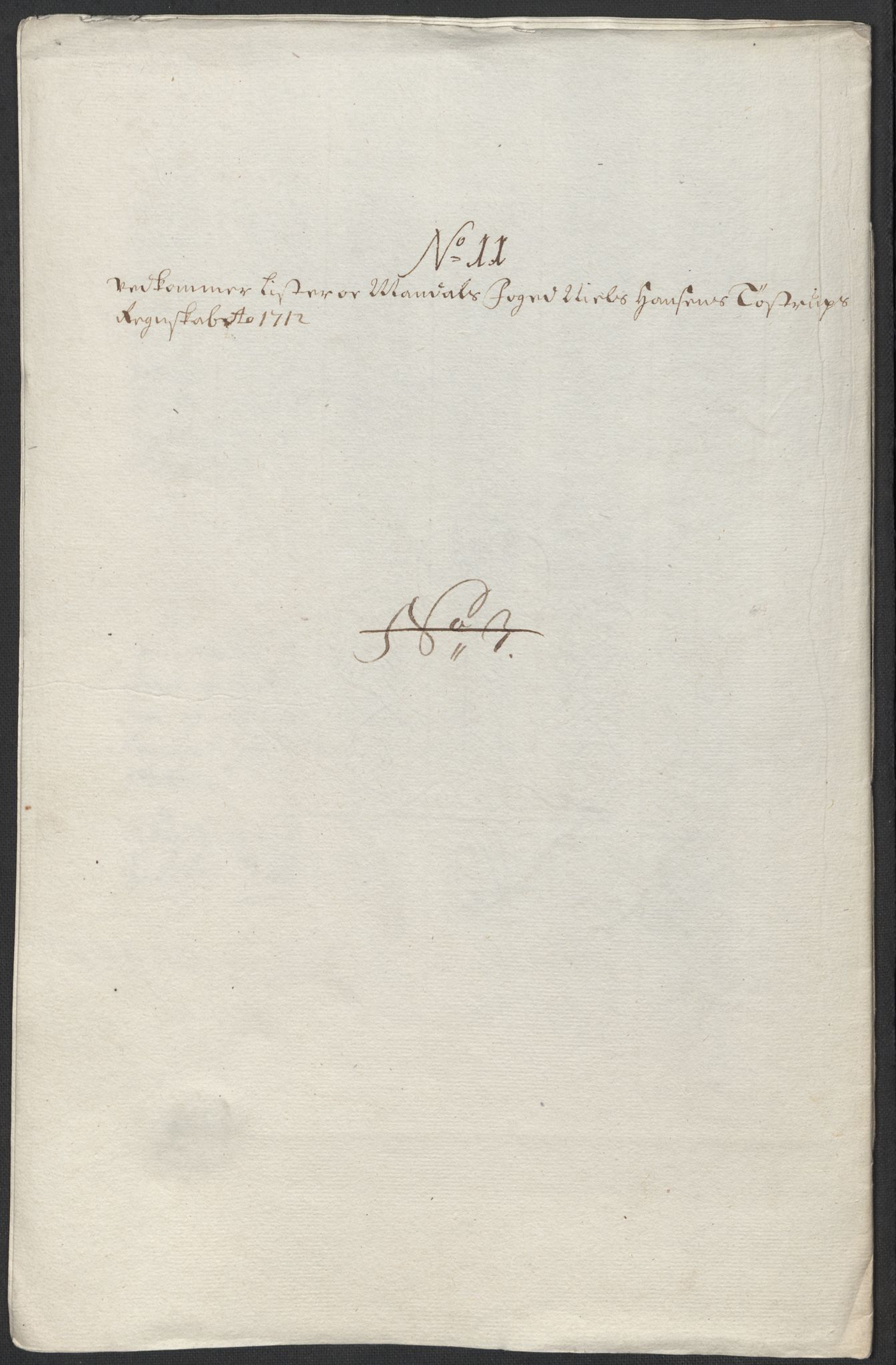 Rentekammeret inntil 1814, Reviderte regnskaper, Fogderegnskap, AV/RA-EA-4092/R43/L2555: Fogderegnskap Lista og Mandal, 1712, p. 166