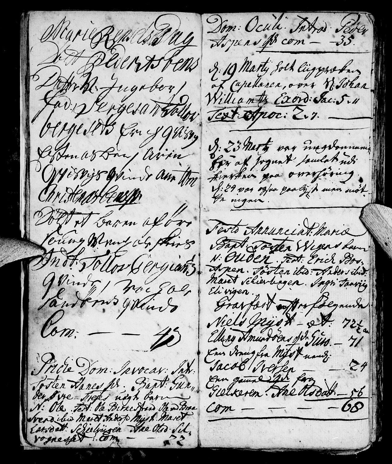 Ministerialprotokoller, klokkerbøker og fødselsregistre - Møre og Romsdal, AV/SAT-A-1454/573/L0871: Parish register (official) no. 573A01, 1732-1754