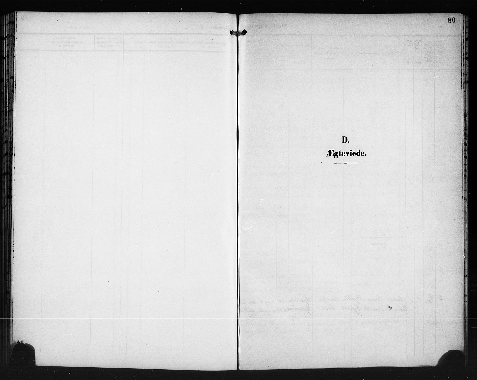 Vossestrand Sokneprestembete, AV/SAB-A-79101/H/Hab: Parish register (copy) no. A 3, 1900-1918, p. 80