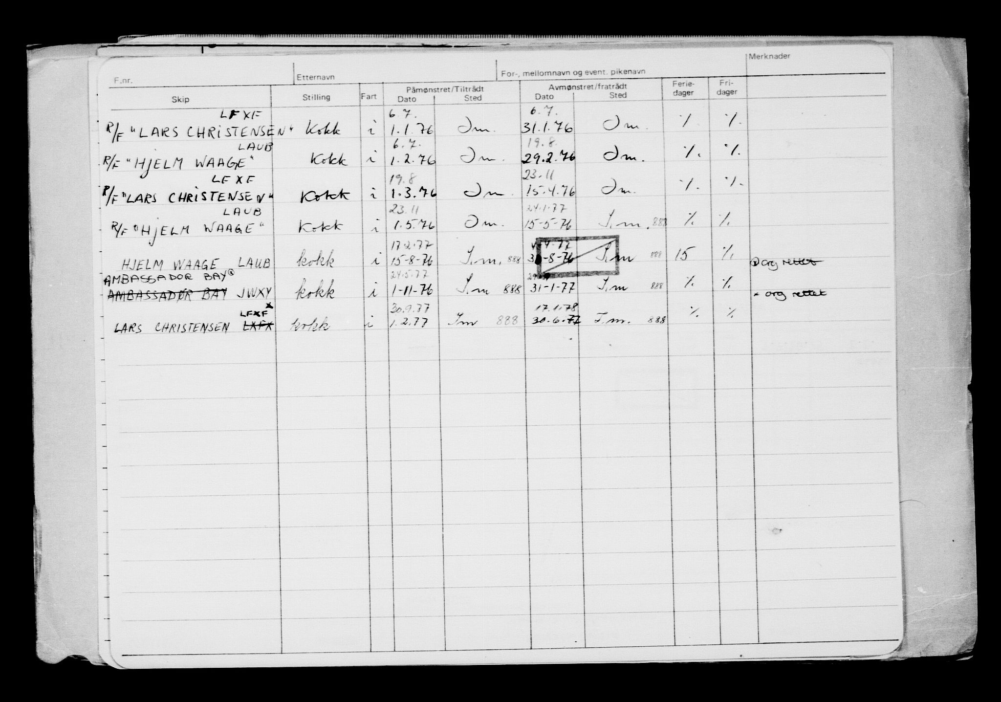 Direktoratet for sjømenn, AV/RA-S-3545/G/Gb/L0126: Hovedkort, 1914-1915, p. 329