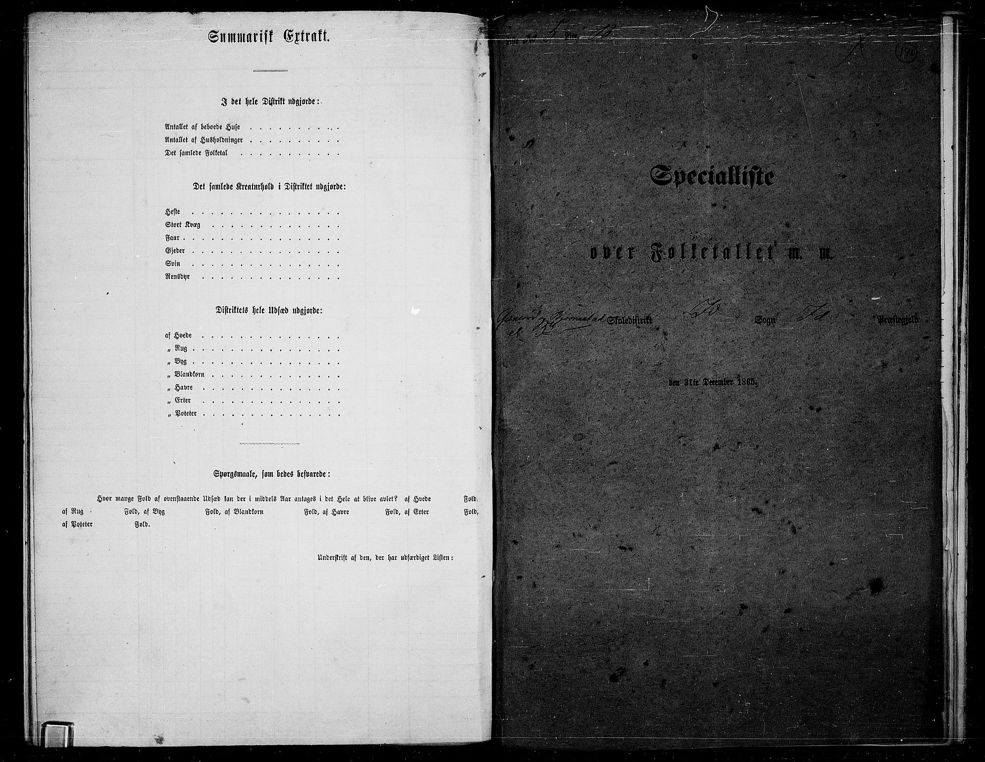 RA, 1865 census for Idd, 1865, p. 125