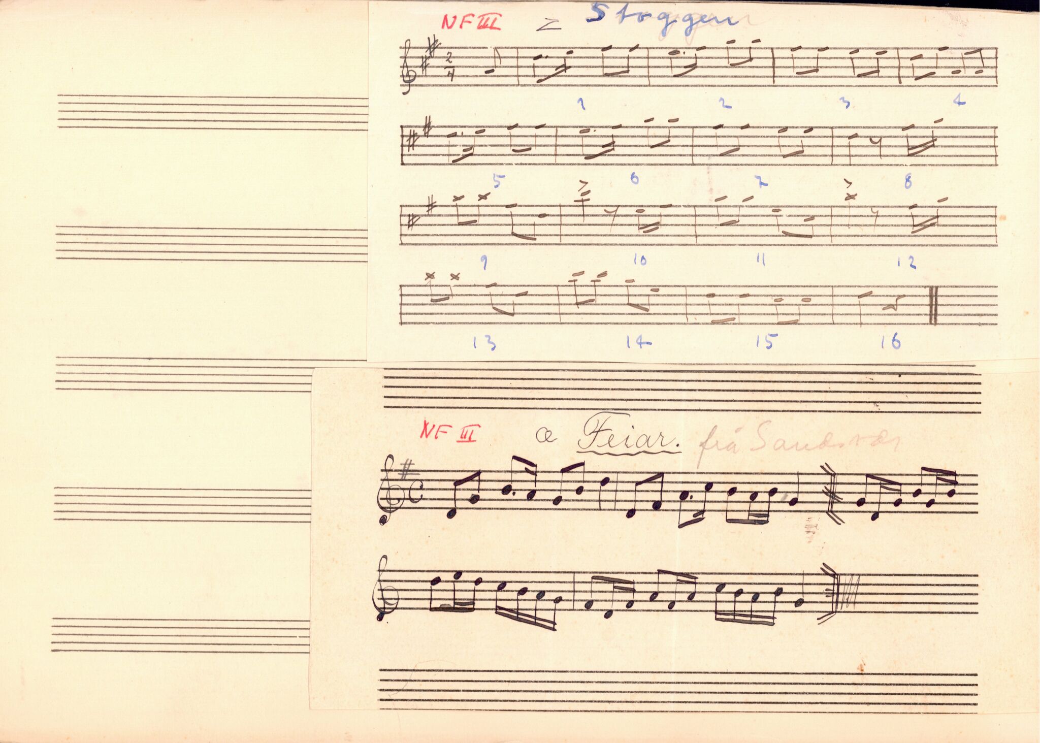 Samling etter Klara Semb, NSFF/KS/A/025: Notebok - Turdansmusikk III, 1884-1970, p. 20