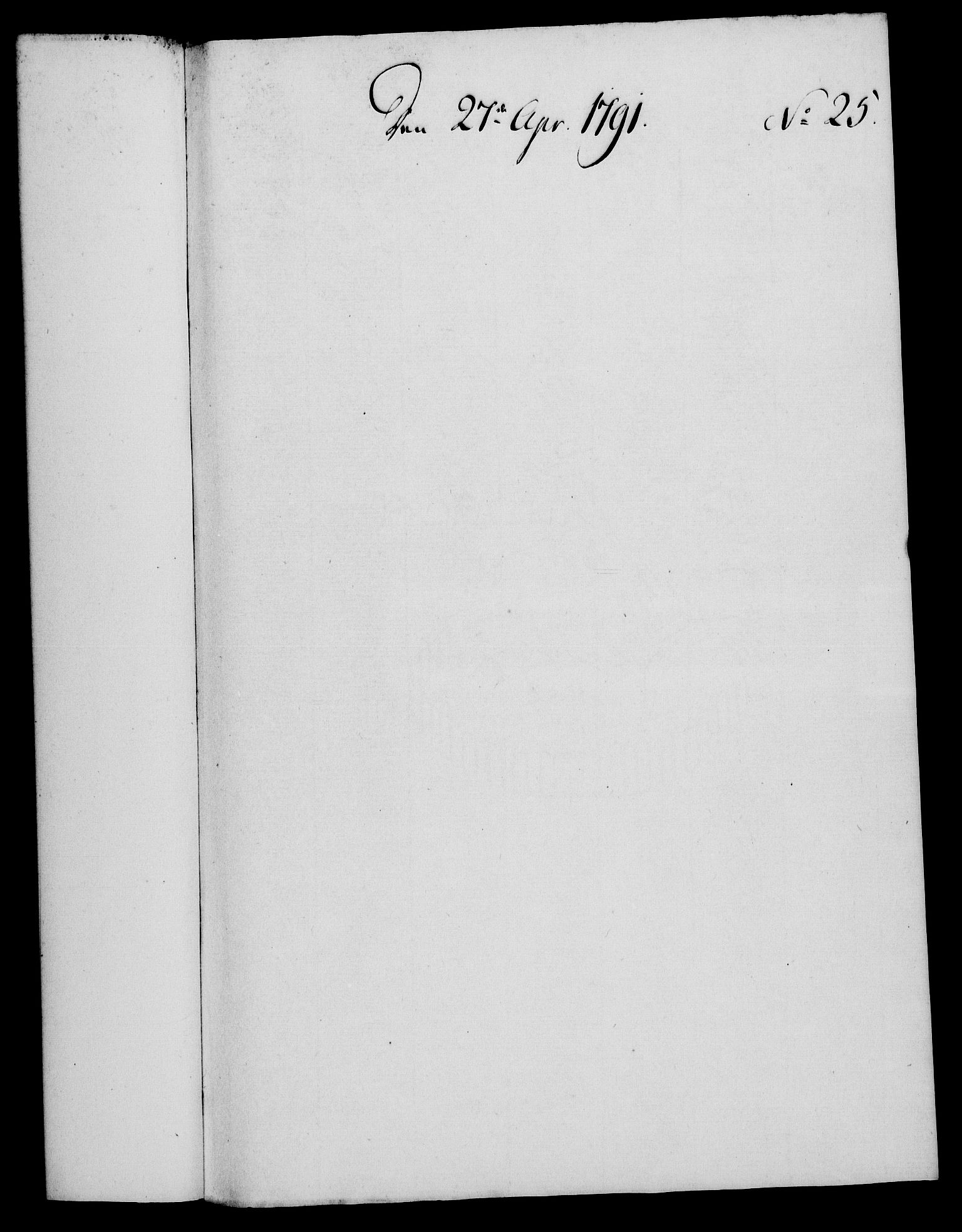 Rentekammeret, Kammerkanselliet, RA/EA-3111/G/Gf/Gfa/L0073: Norsk relasjons- og resolusjonsprotokoll (merket RK 52.73), 1791, p. 144