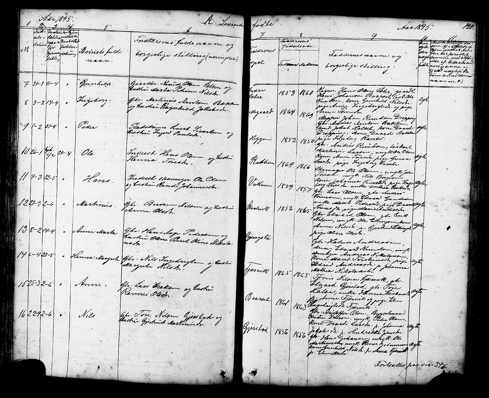 Ministerialprotokoller, klokkerbøker og fødselsregistre - Møre og Romsdal, AV/SAT-A-1454/576/L0890: Parish register (copy) no. 576C01, 1837-1908, p. 130