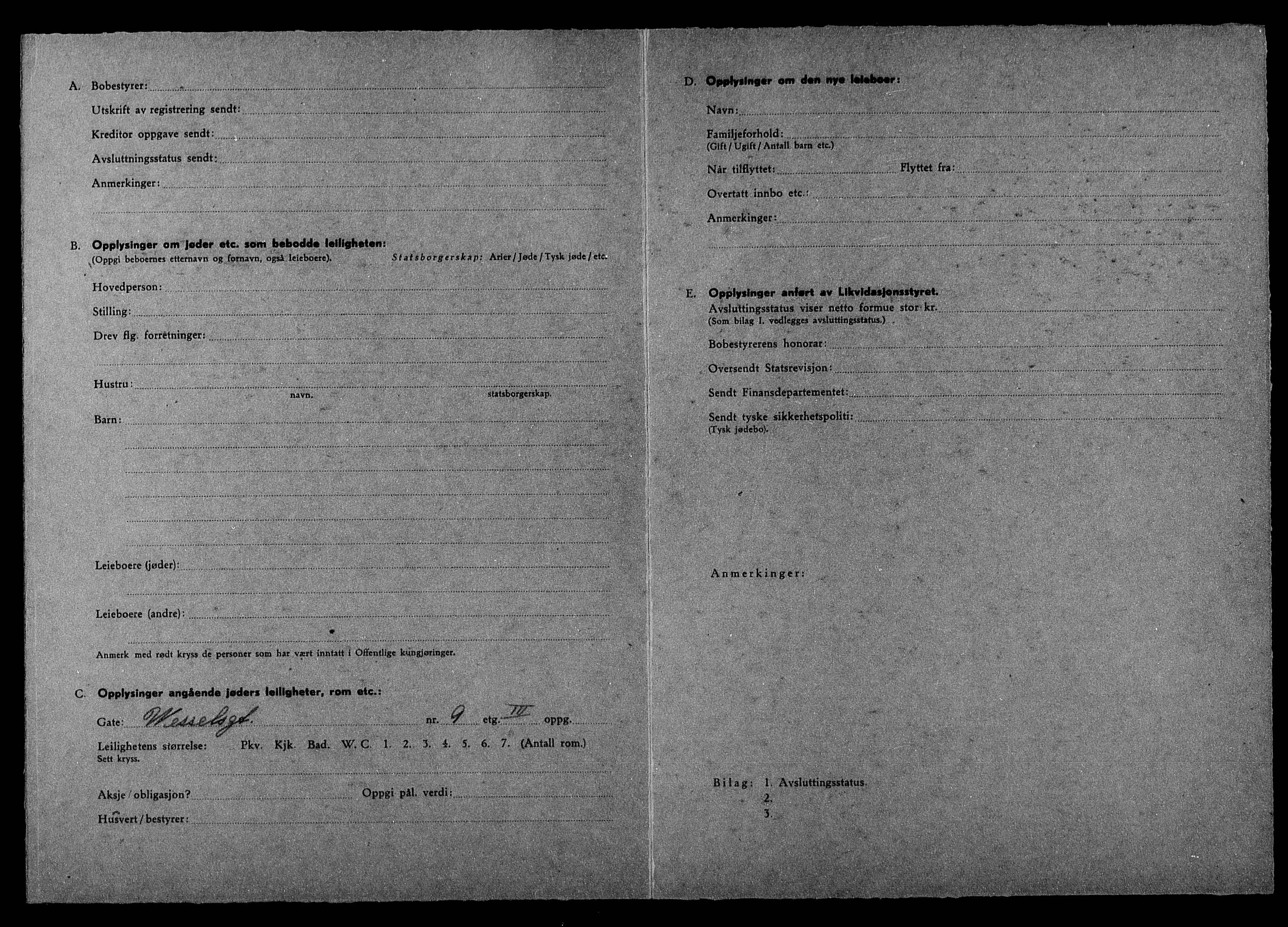 Justisdepartementet, Tilbakeføringskontoret for inndratte formuer, AV/RA-S-1564/H/Hc/Hcc/L0940: --, 1945-1947, p. 124