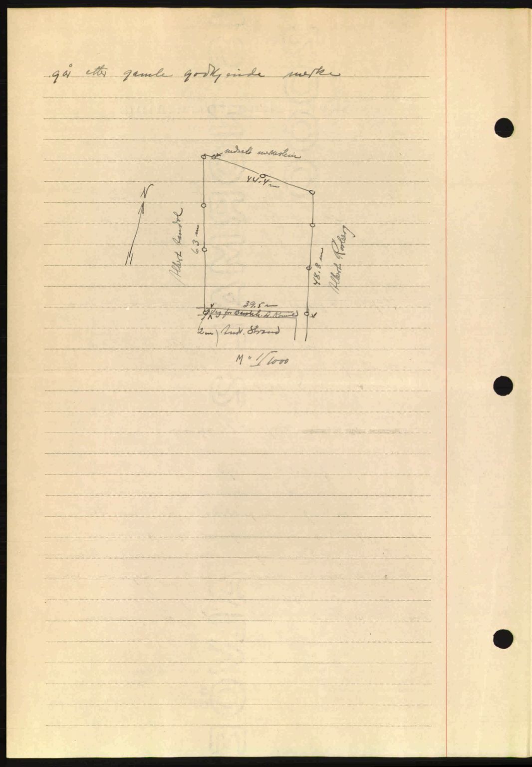 Romsdal sorenskriveri, SAT/A-4149/1/2/2C: Mortgage book no. A3, 1937-1937, Diary no: : 1013/1937